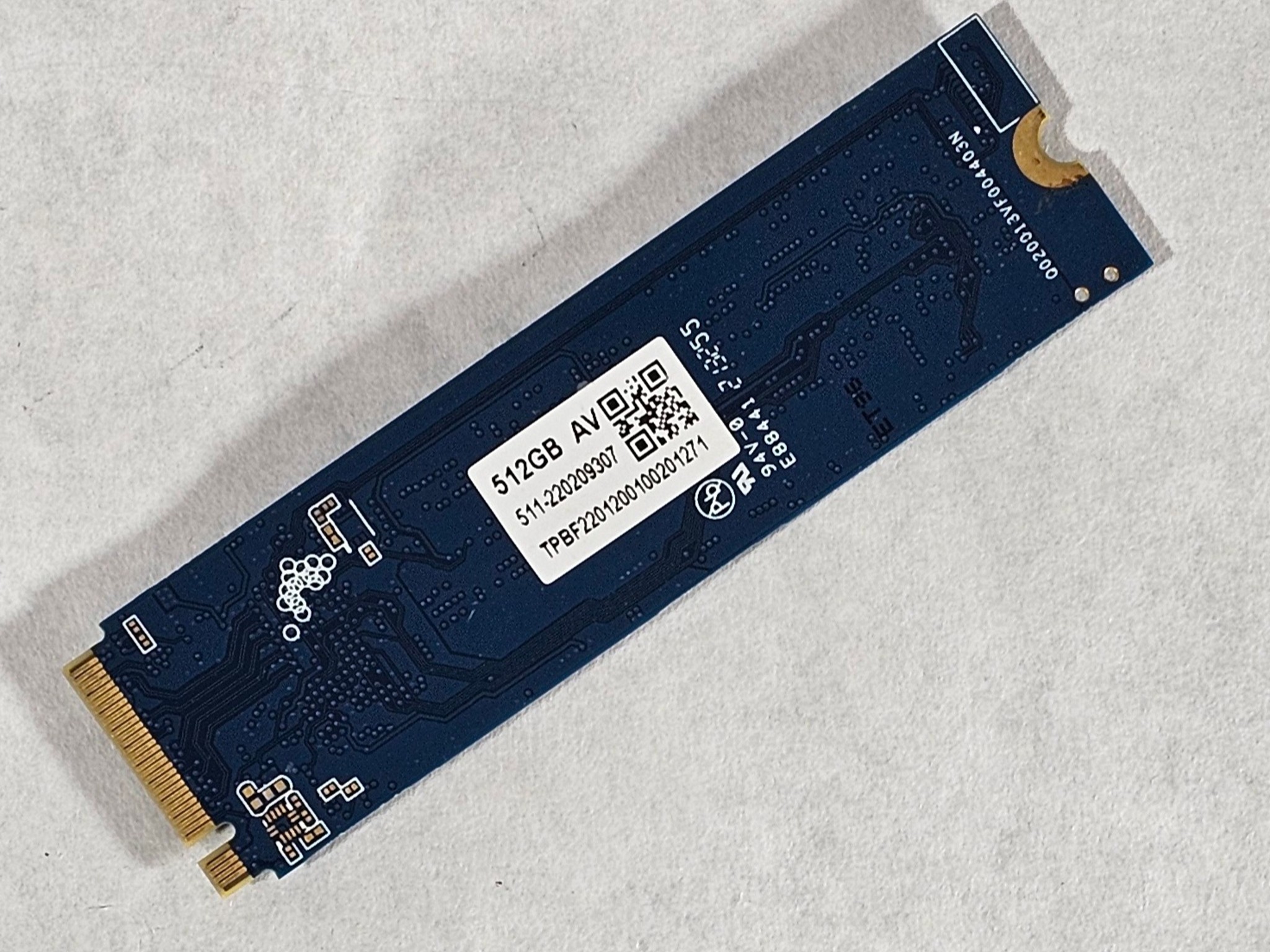 512GB NVMe M.2 SSD