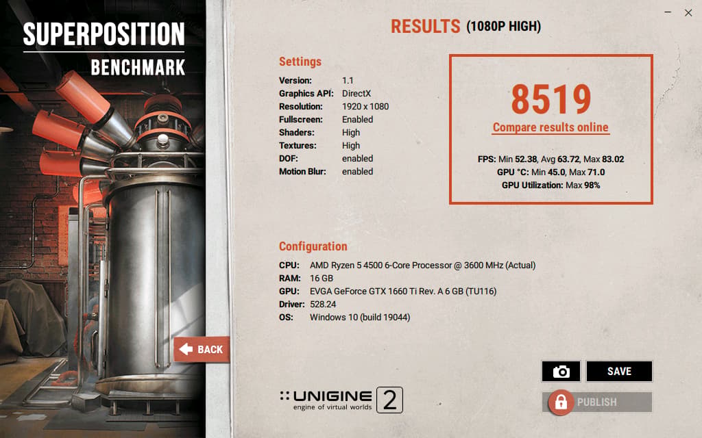Ryzen 5 4500 / GTX 1660 Ti Mid Range Gaming PC