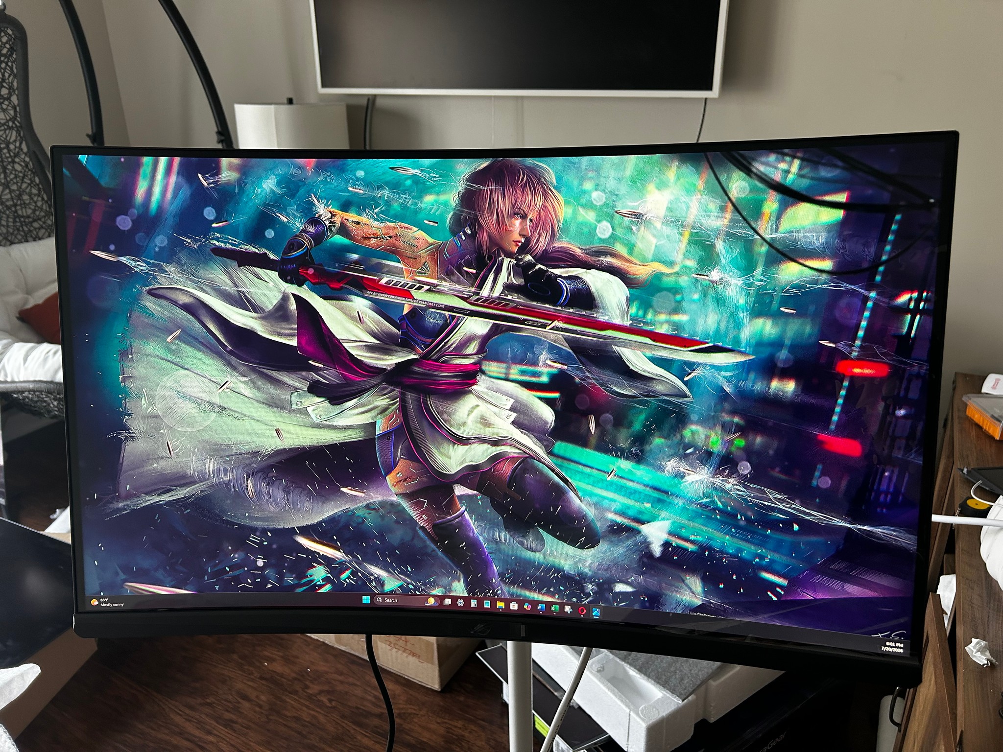 NEW ASUS ROG Strix  32" QHD (2560 x 1440) 280Hz VA Curved Gaming Monitor (XG32WCMS)