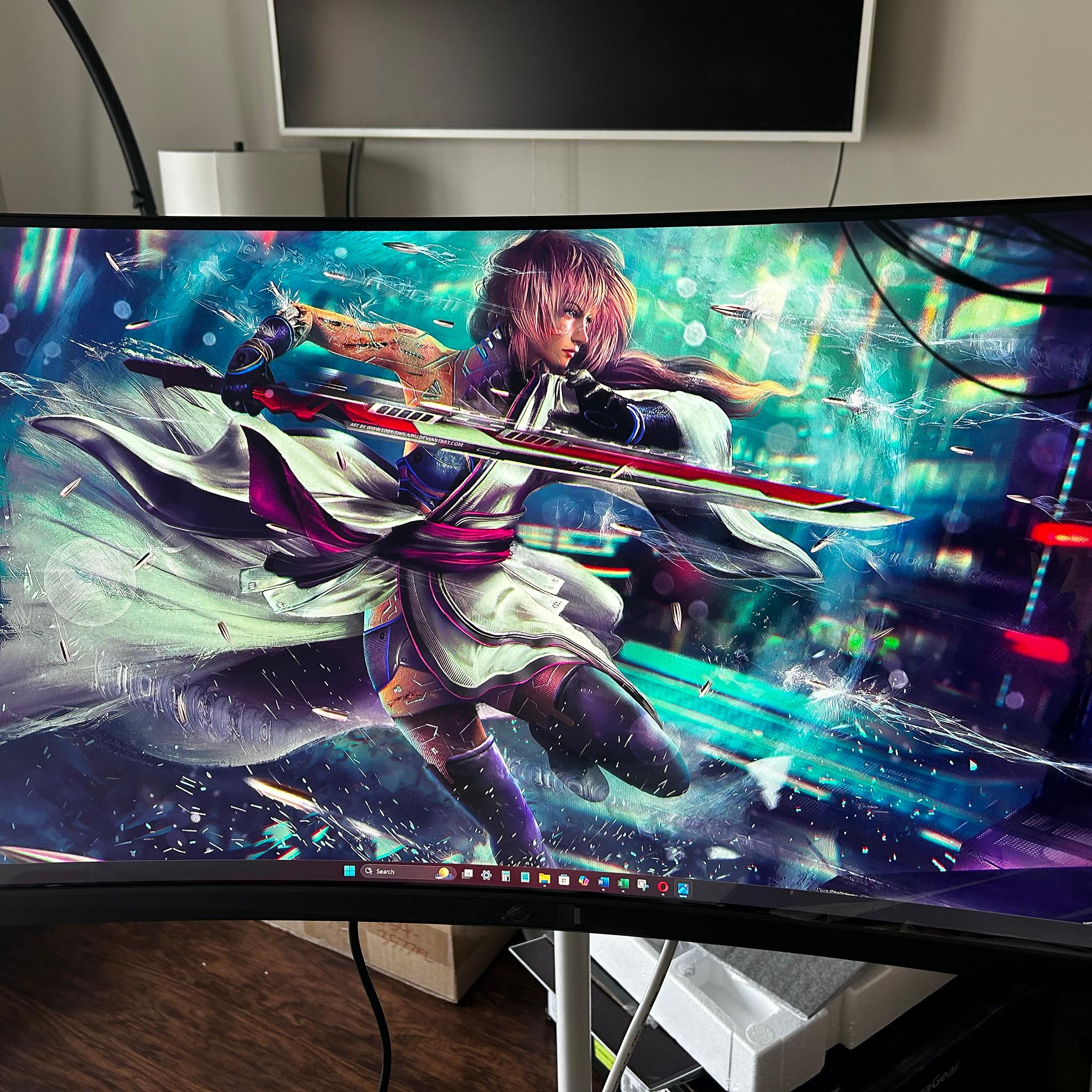 NEW ASUS ROG Strix  32" QHD (2560 x 1440) 280Hz VA Curved Gaming Monitor (XG32WCMS)