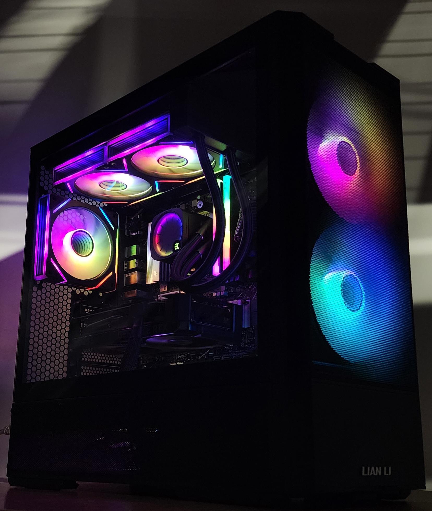 Gaming PC Ryzen 9 7900X 32GB RAM 1TB SSD RTX 4070 SUPER 12GB Windows 11 Computer