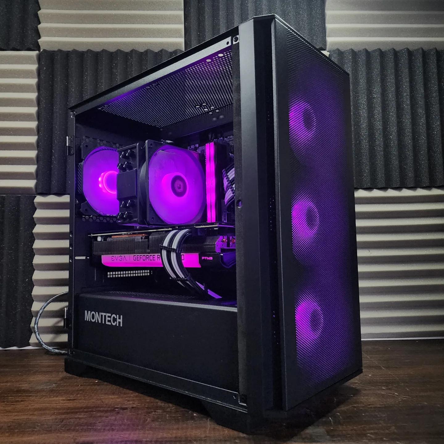 🖤💜🖤 RTX 3070 FTW3 // AMD Ryzen 7 5700G // Zenith 16GB 3200MHz