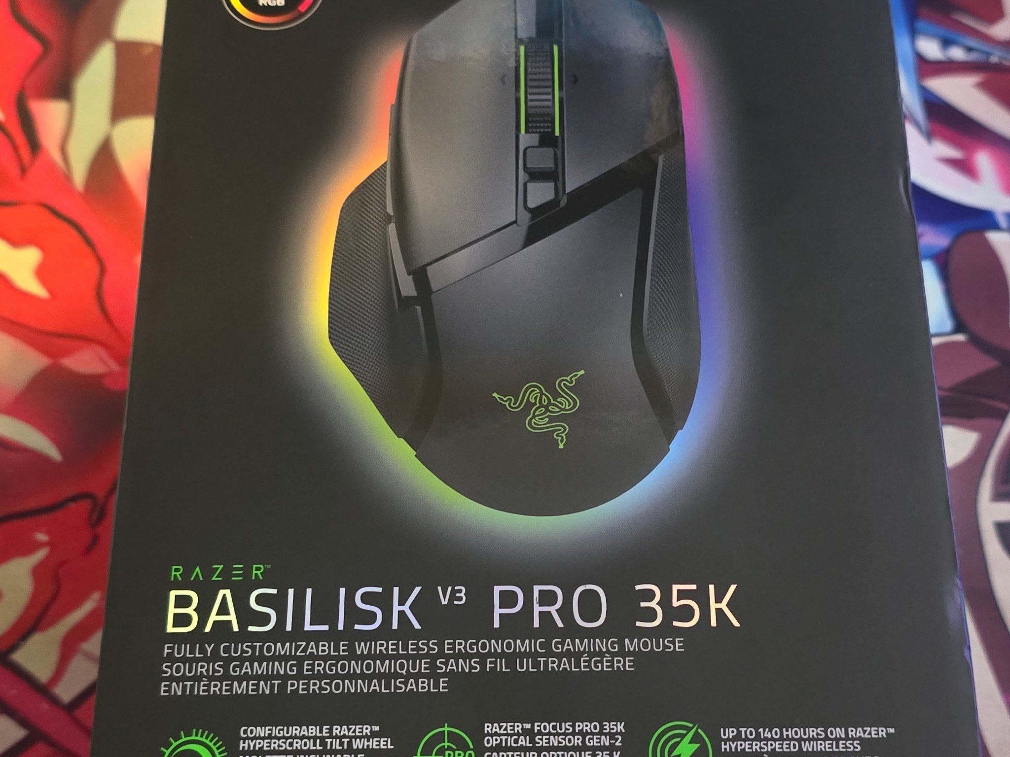 Razer Basilisk V3 Pro 35K gaming mouse