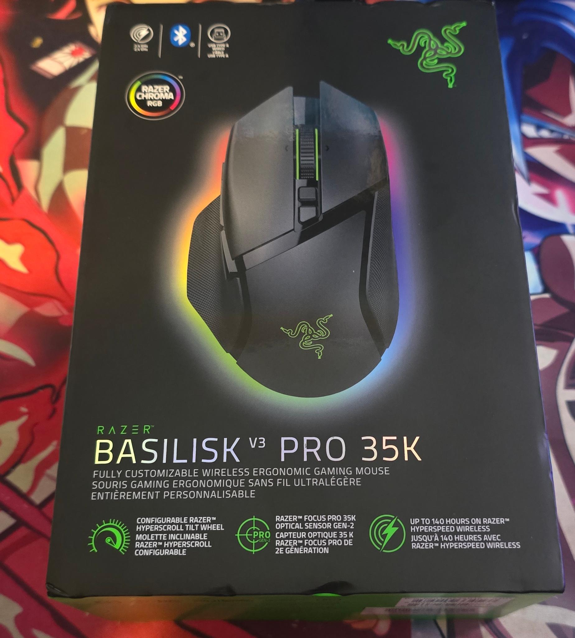 Razer Basilisk V3 Pro 35K gaming mouse