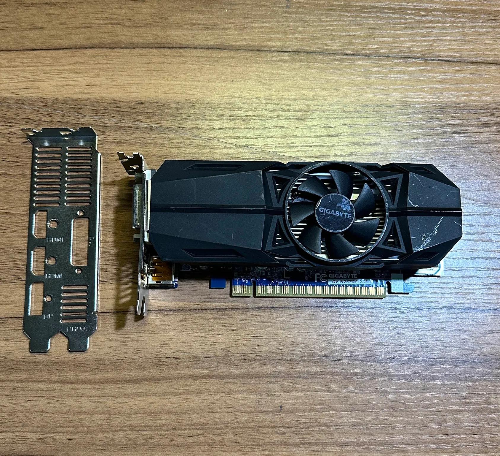 Nvidia GeForce GTX 750 Ti Gigabyte OC Edition 2GB GDDR5 Graphics Card