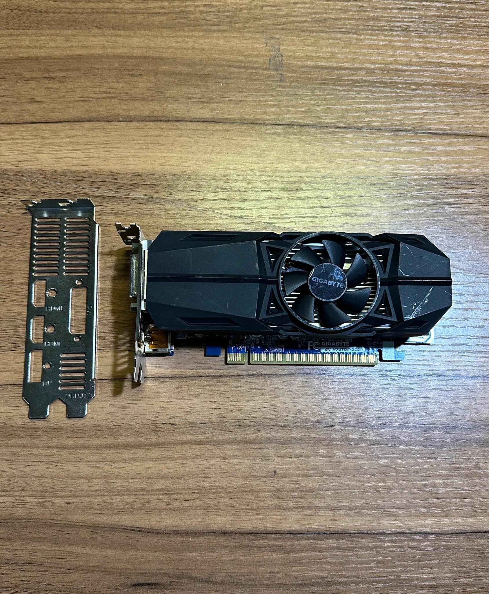 Nvidia GeForce GTX 750 Ti Gigabyte OC Edition 2GB GDDR5 Graphics Card
