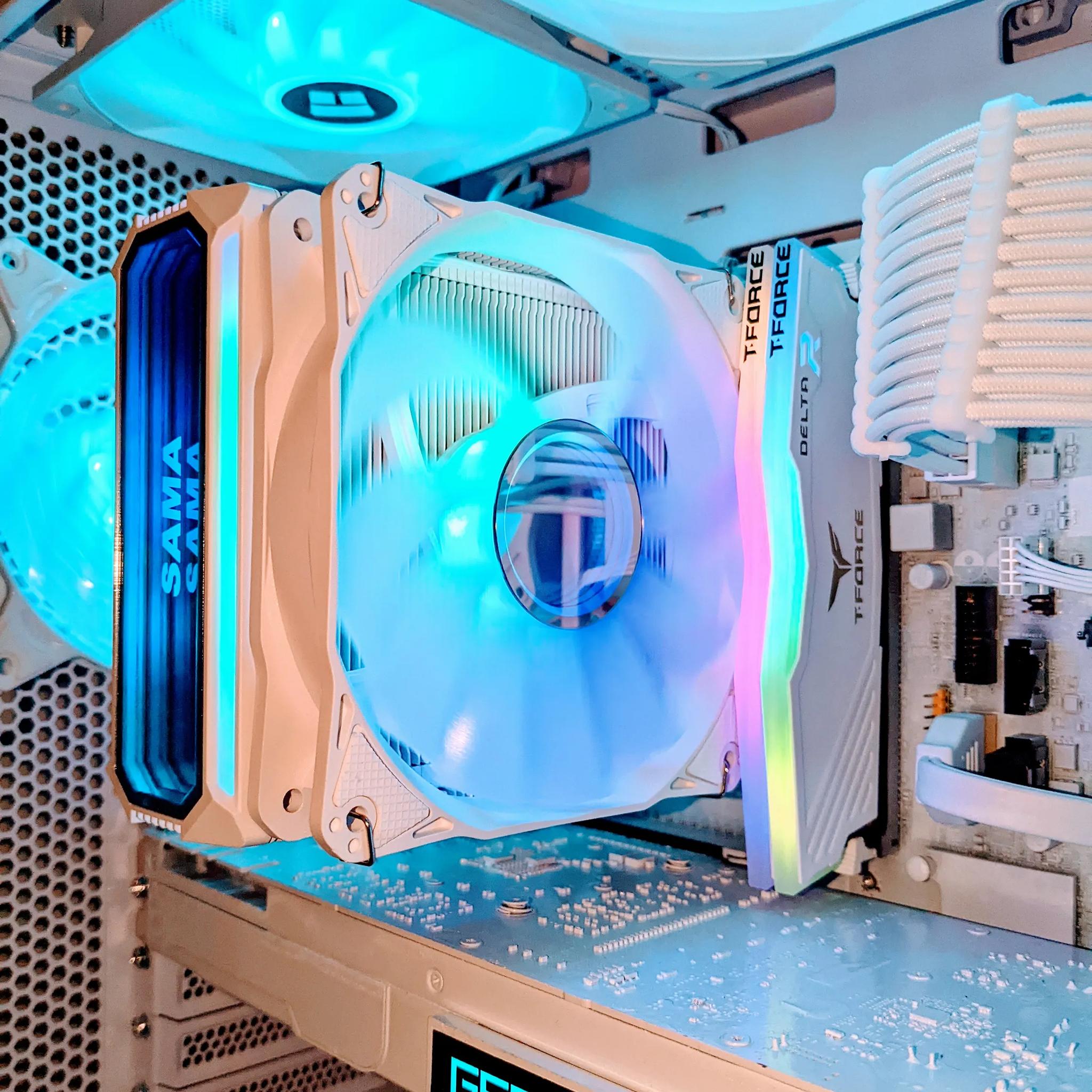 Blizzard King🧊👑| I7-7700| GTX 1080 8GB| 16GB Gloway RGB DDR4| 1TB NVMe SSD| Windows 11 Pro