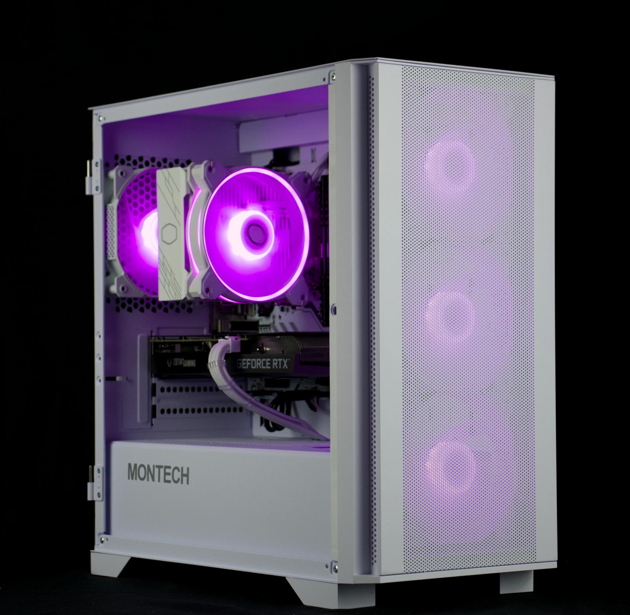 🧊❄️🧊 White Gaming PC – RTX 3060 12G , Ryzen 5 3600, 16GB RAM, 500GB SSD - WiFi, BlueTooth🧊❄️🧊