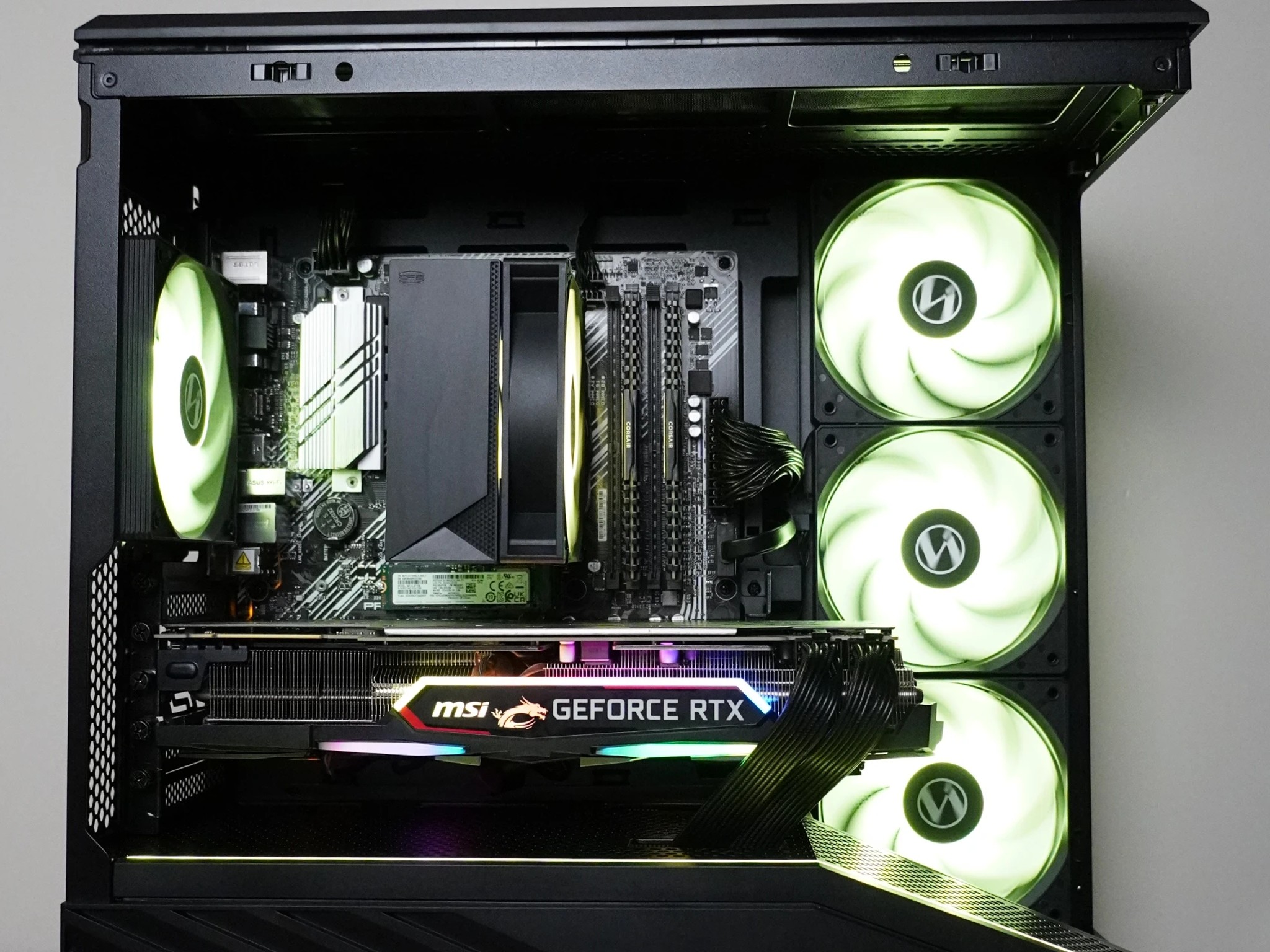 Black Gaming Pc | Ryzen 5 5500 | RTX 2080 Super | DDR4 16GB | 1TB NVMe | Win 11 Pro