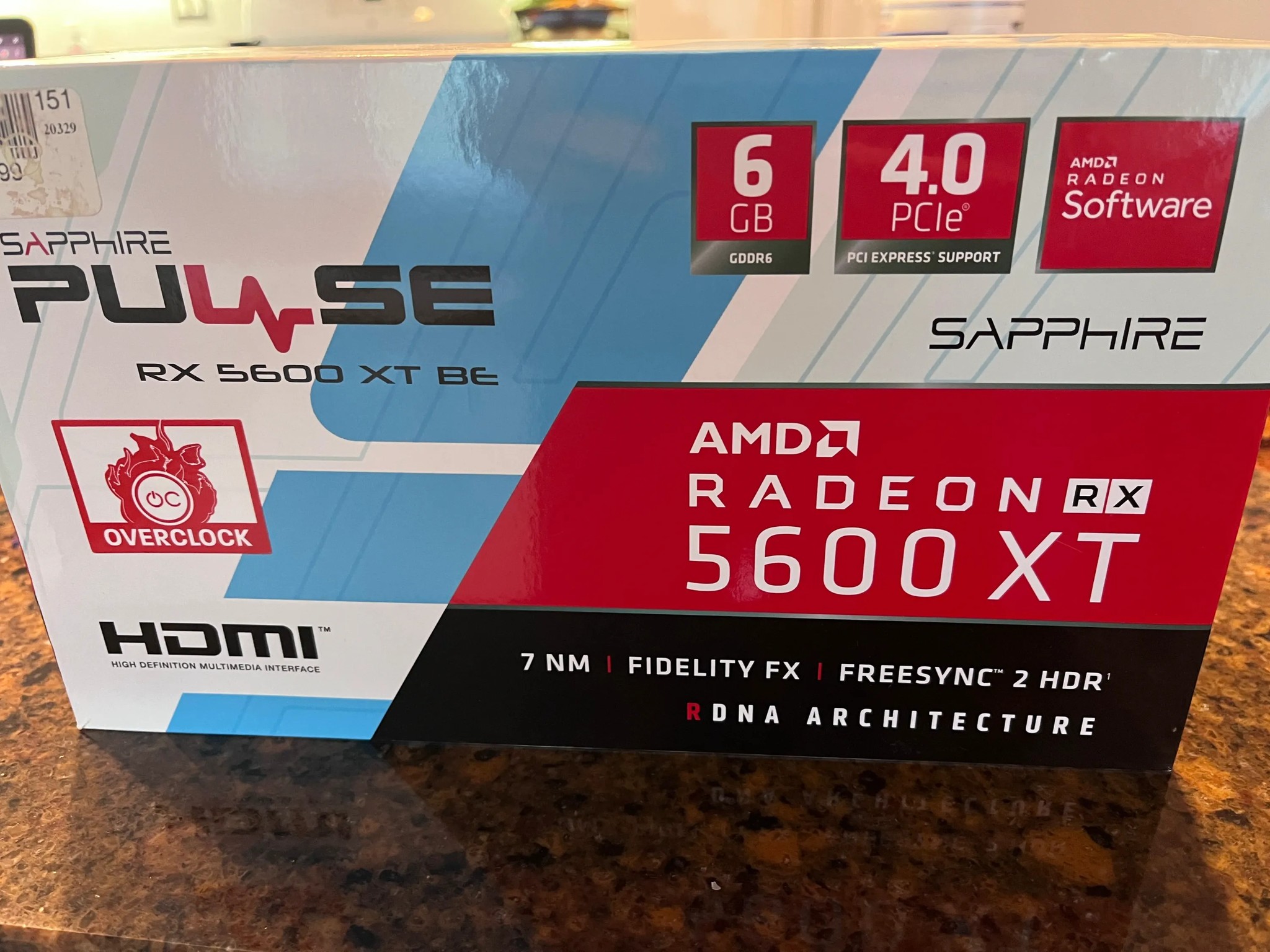 RX 5600 XT Sapphire Pulse - Excellent Condition