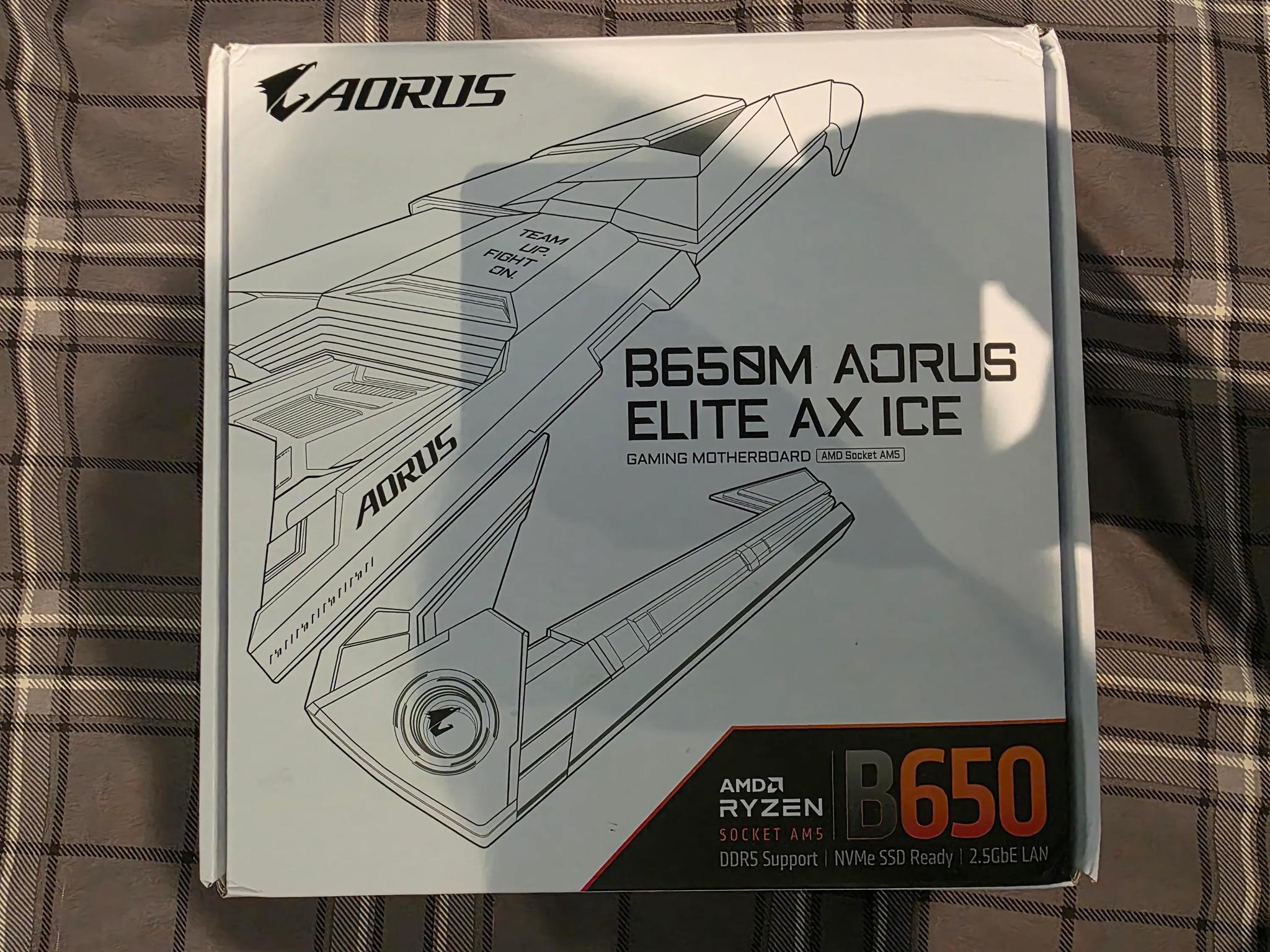 Gigabyte B650M Aorus Elite AX Ice USED