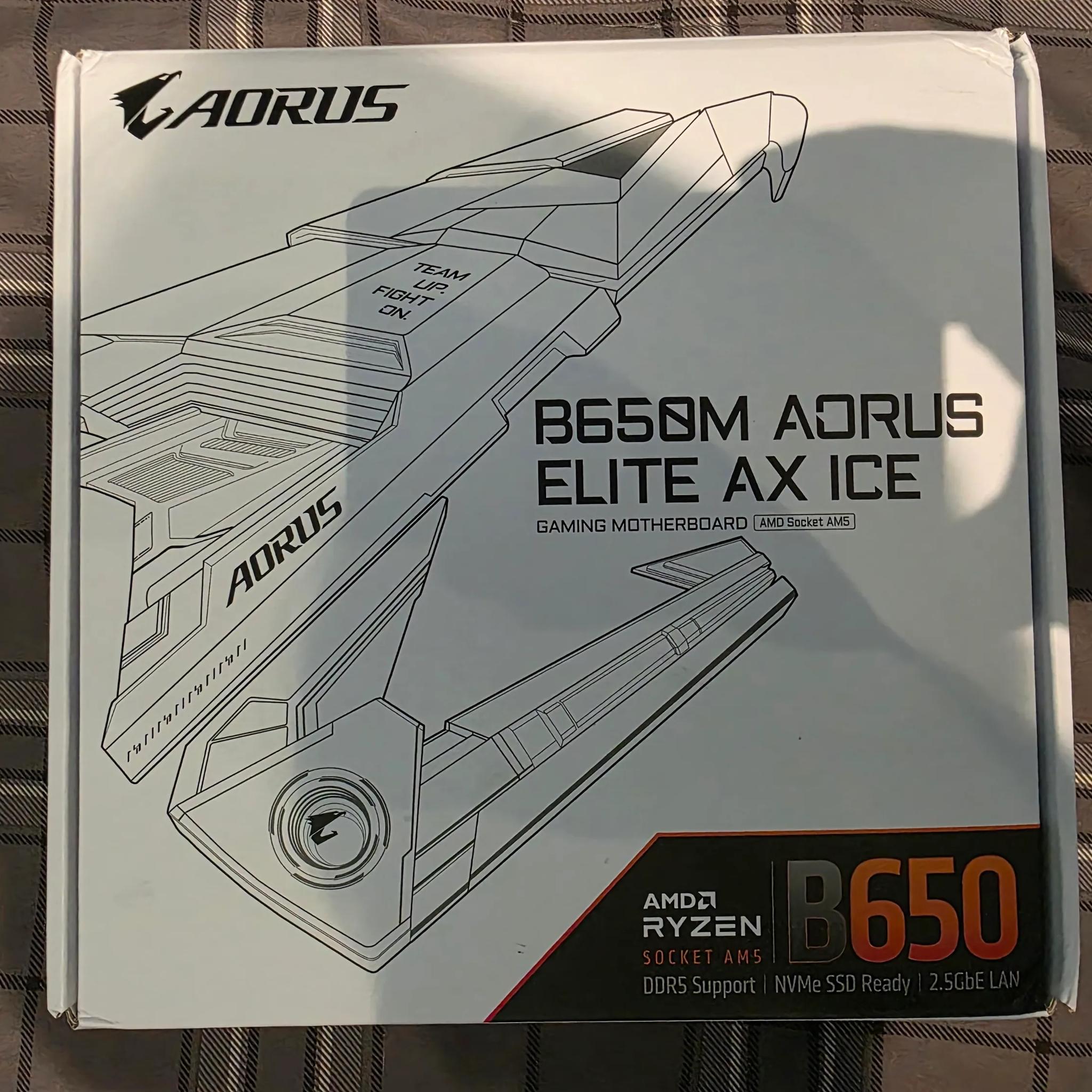 Gigabyte B650M Aorus Elite AX Ice USED