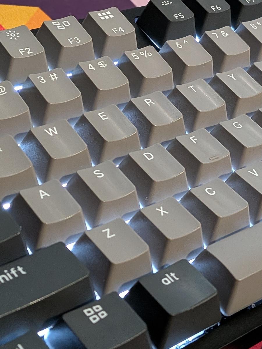 Keychron C1 Pro Mechanical Keyboard K Pro Red Switches White LED QMK/VIA Wired