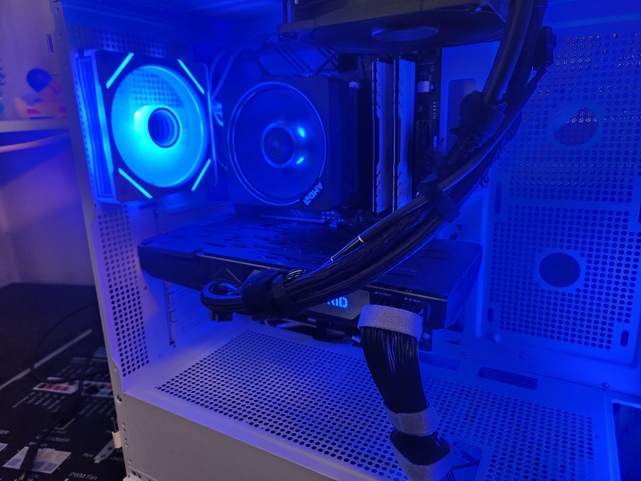 Asuka 02: BLUE THUNDER! Custom RTX GAMING and STREAMING PC!!!