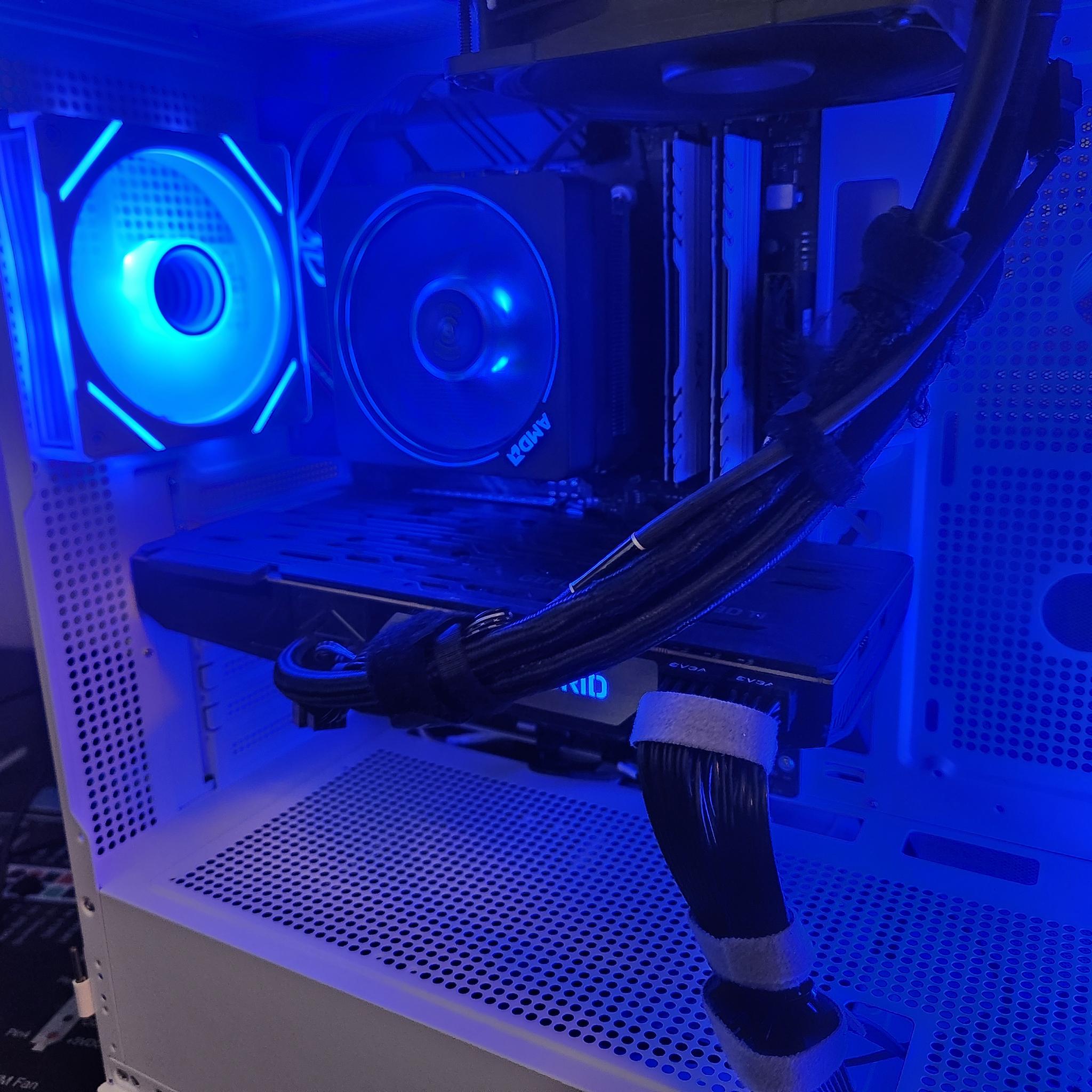 Asuka 02: BLUE THUNDER! Custom RTX GAMING and STREAMING PC!!!