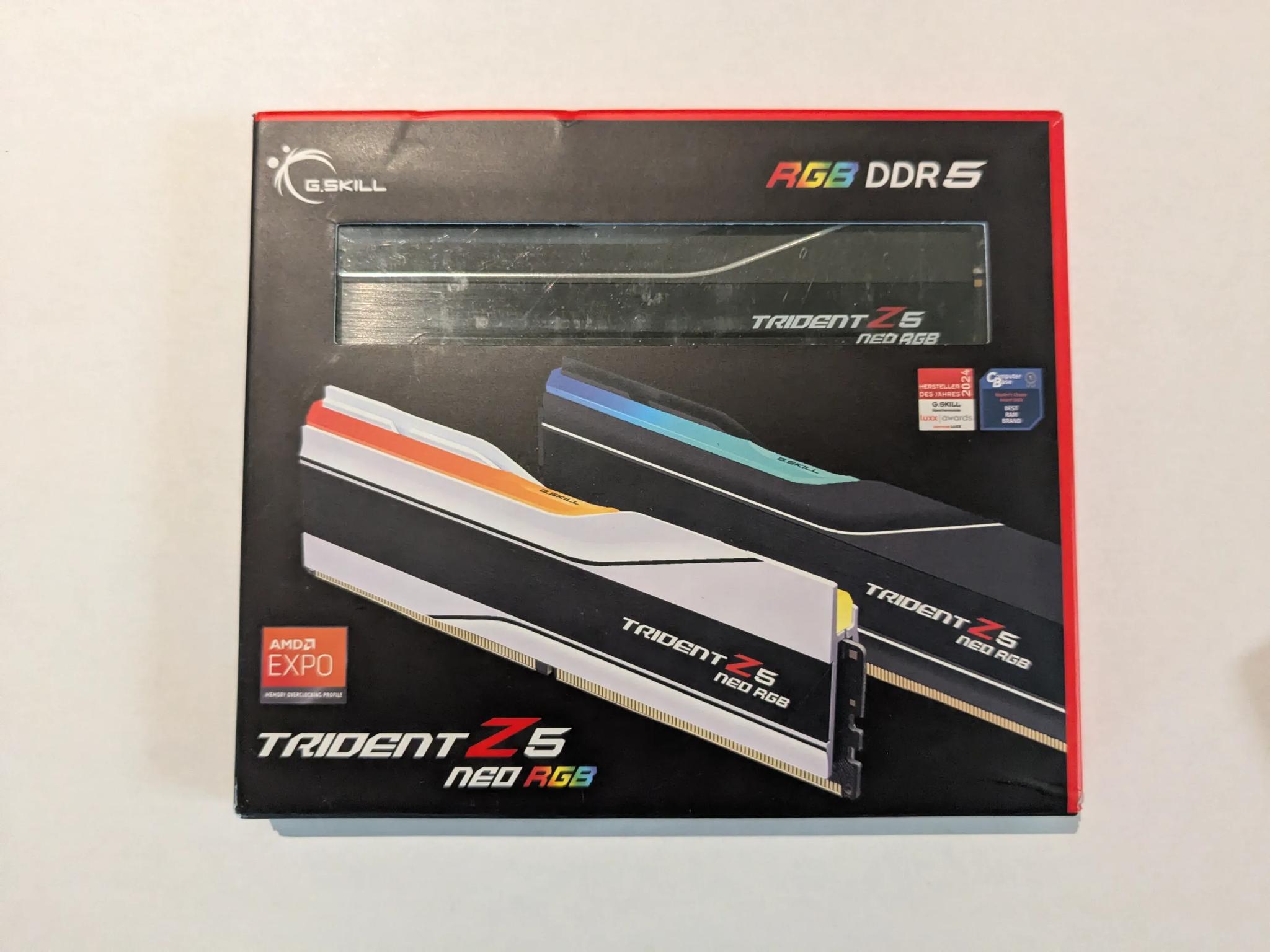 G-Skill Trident Z5 Neo Rgb - DDR5-6000 CL30