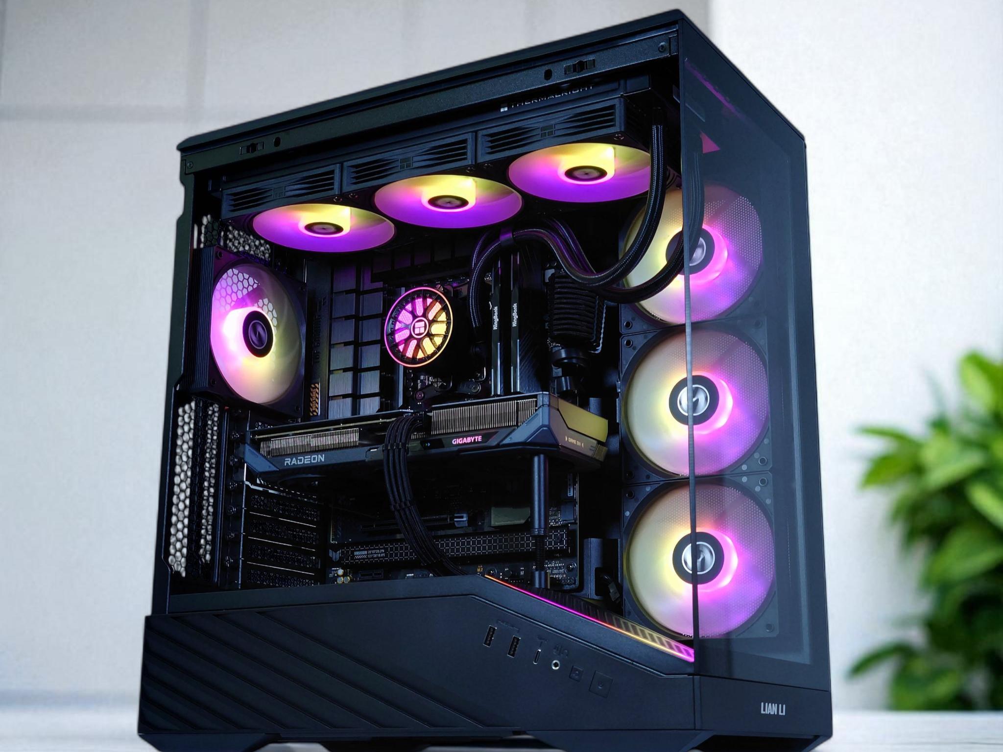 🖤❤️Liquid Cooled Gaming PC🚀AMD RX 7900 GRE 16GB🚀AMD Ryzen 7 7700🚀32GB DDR5🚀1TB SSD