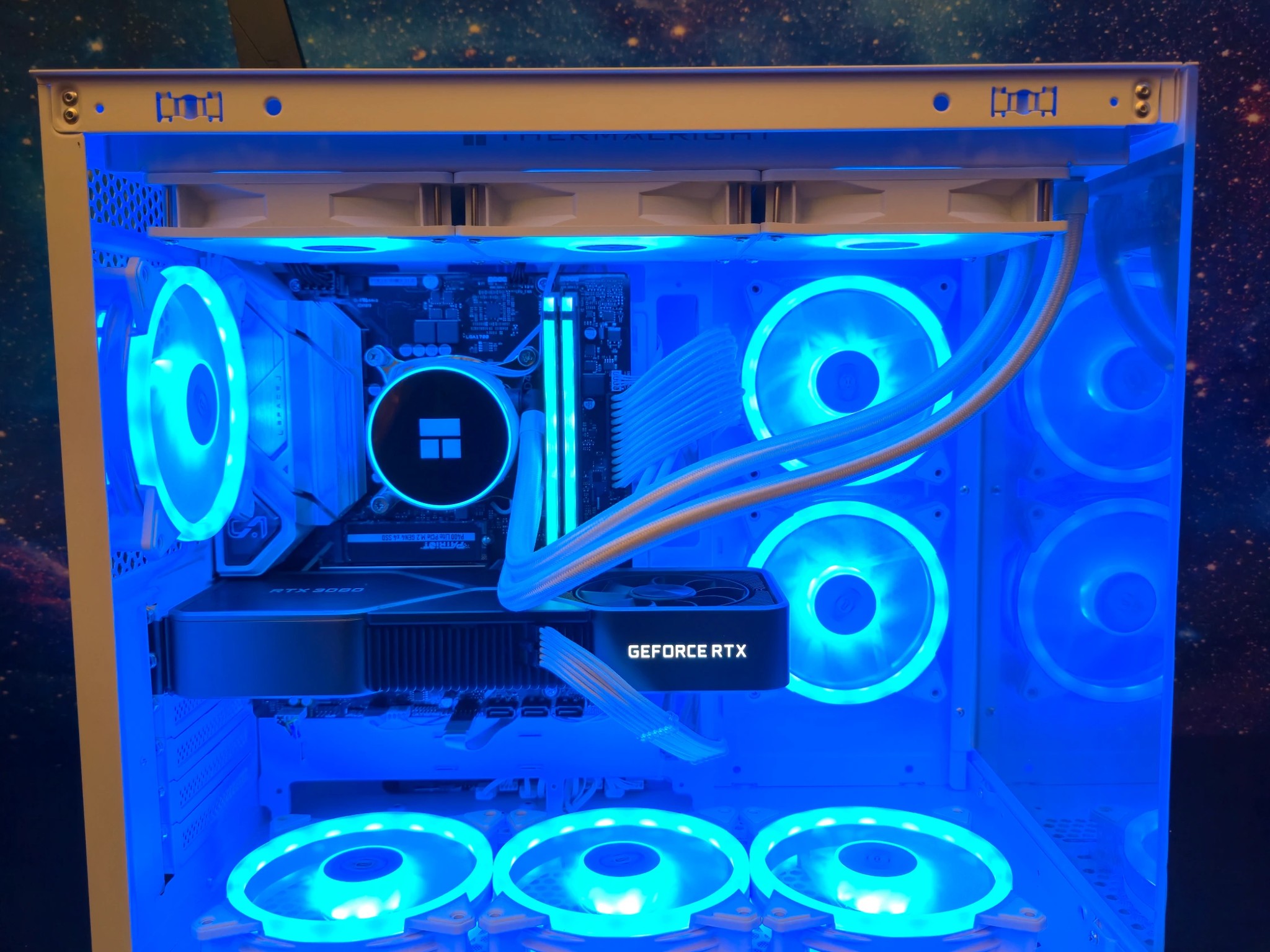 ⚪️🚀 1440P GAMING PC | RTX 3080 FE | INTEL I7-12700KF | 16GB RAM | 1TB SSD 🚀⚪️