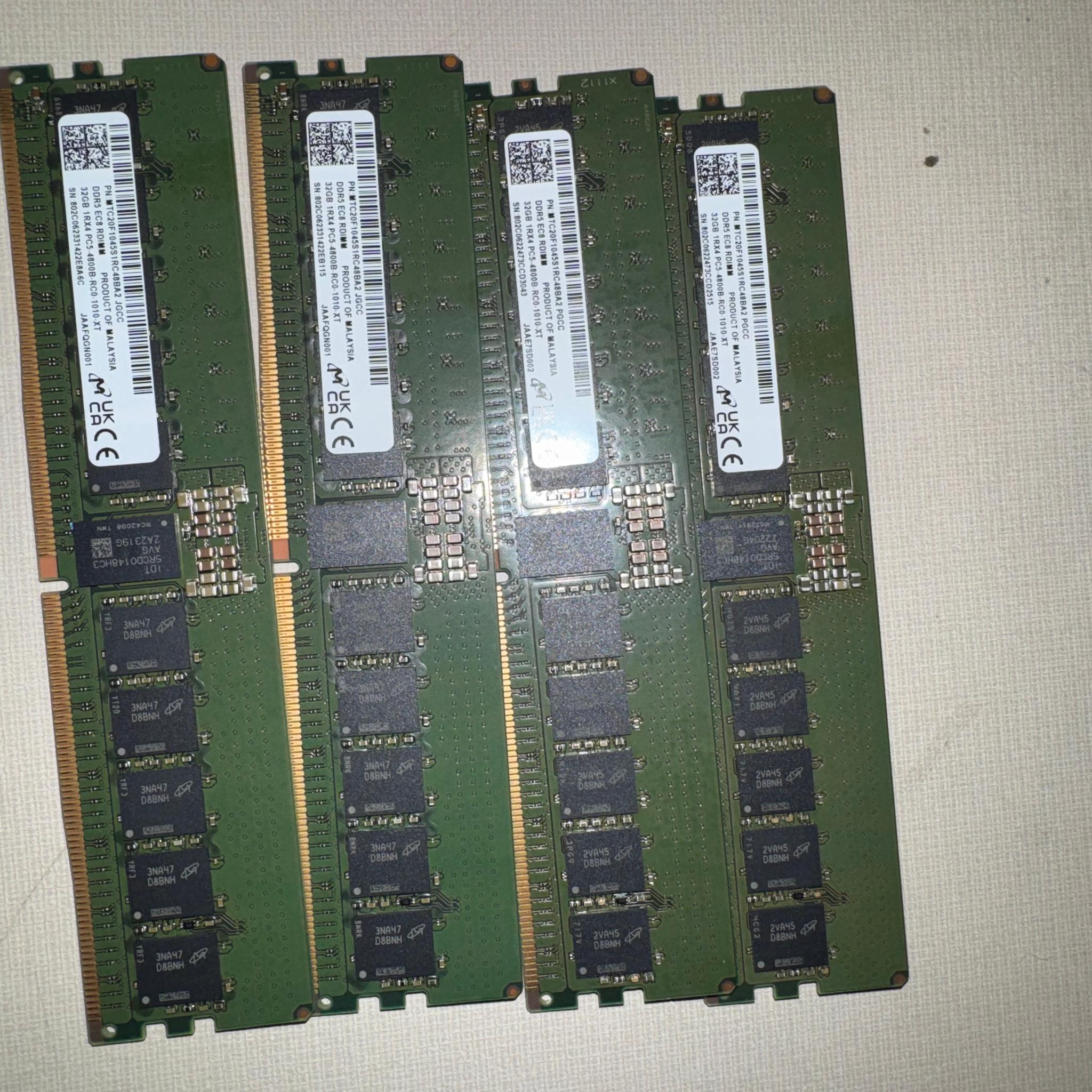 Micron ddr5 ram 128gb