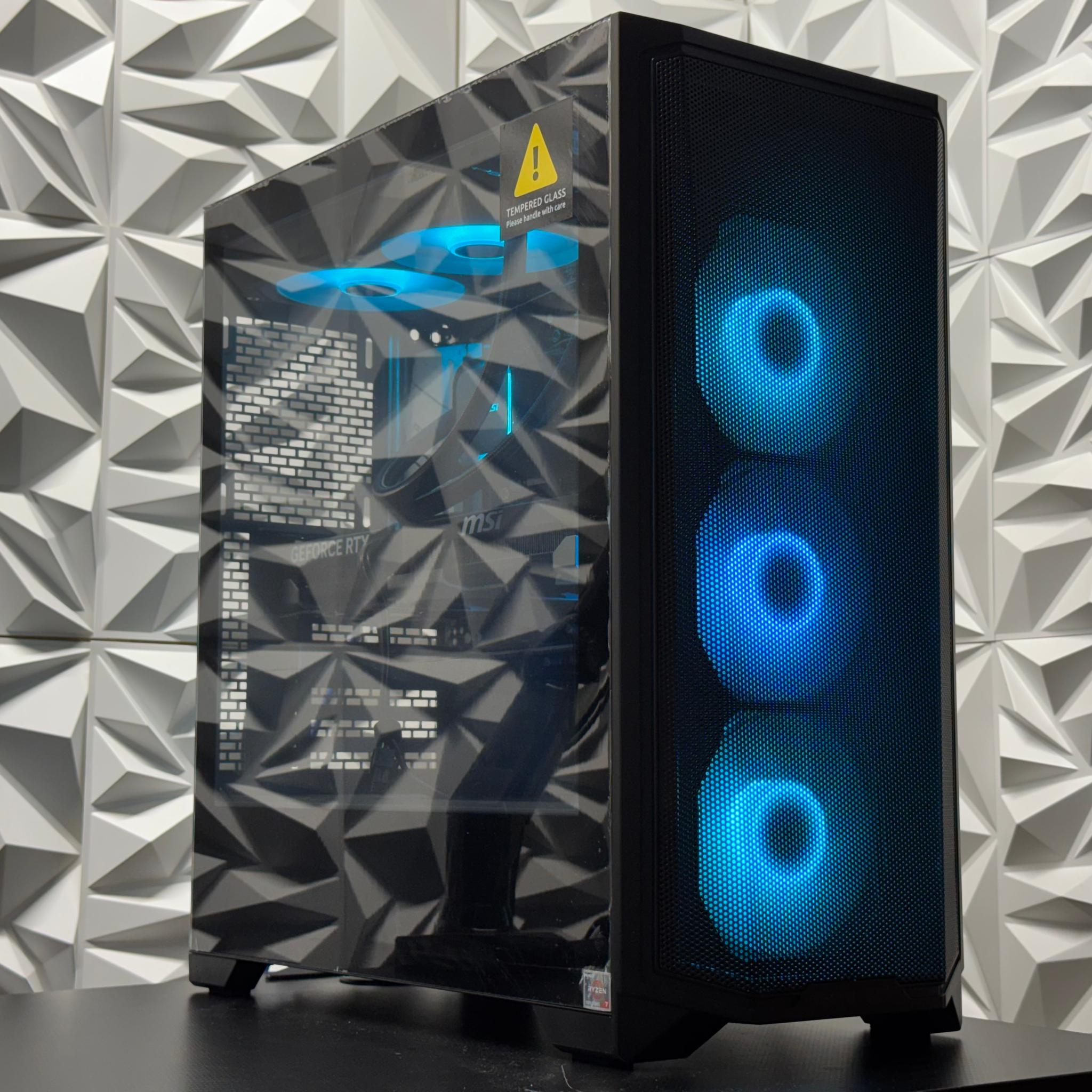 RTX 5060 Ti / Ryzen 7 5800x / 64GB RAM / 1TB SSD / Liquid cooled system / creator pc