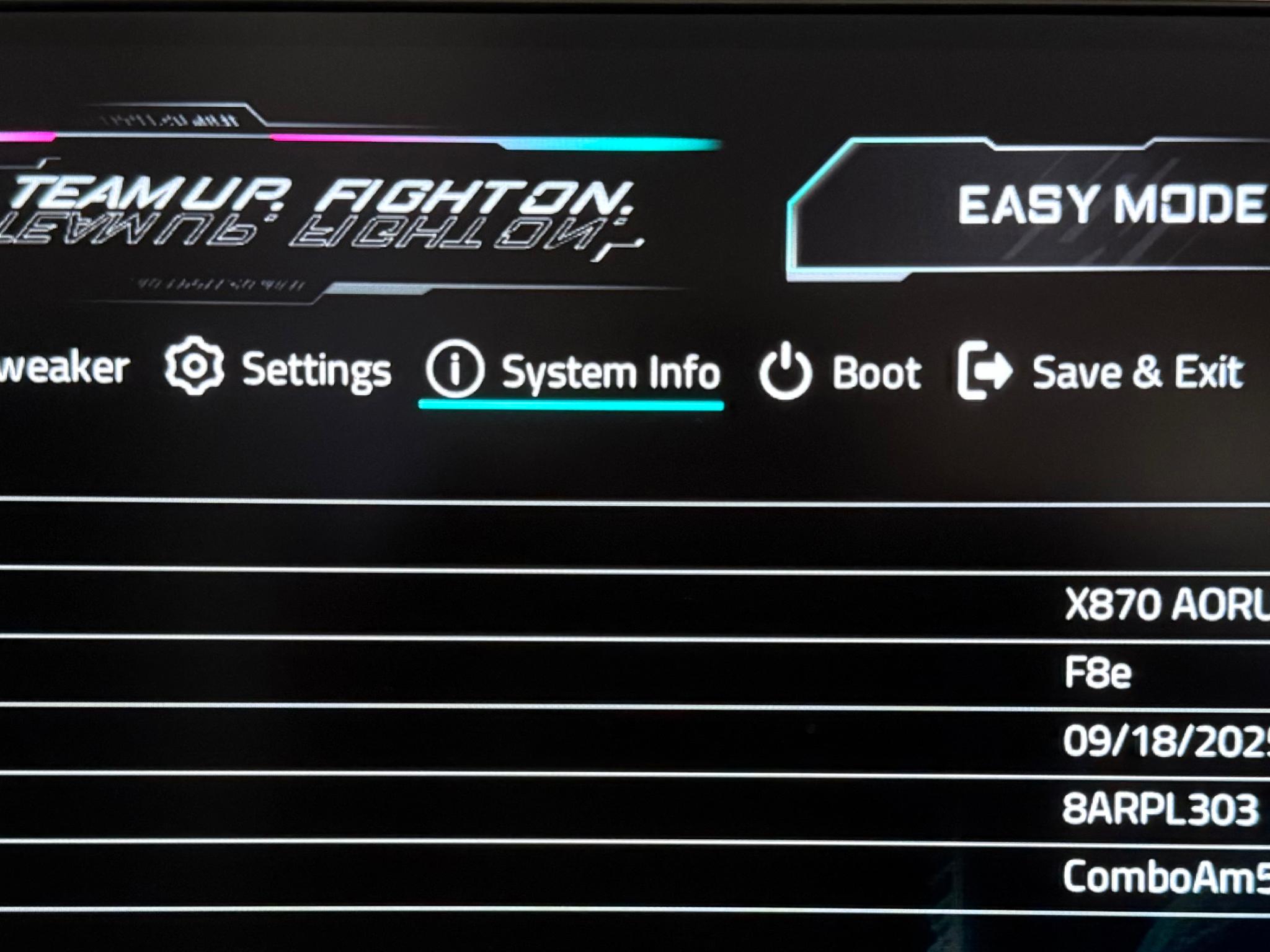 Gigabyte X870 AORUS Elite WiFi7 Motherboard – AM5, DDR5, PCIe 5.0, Like New