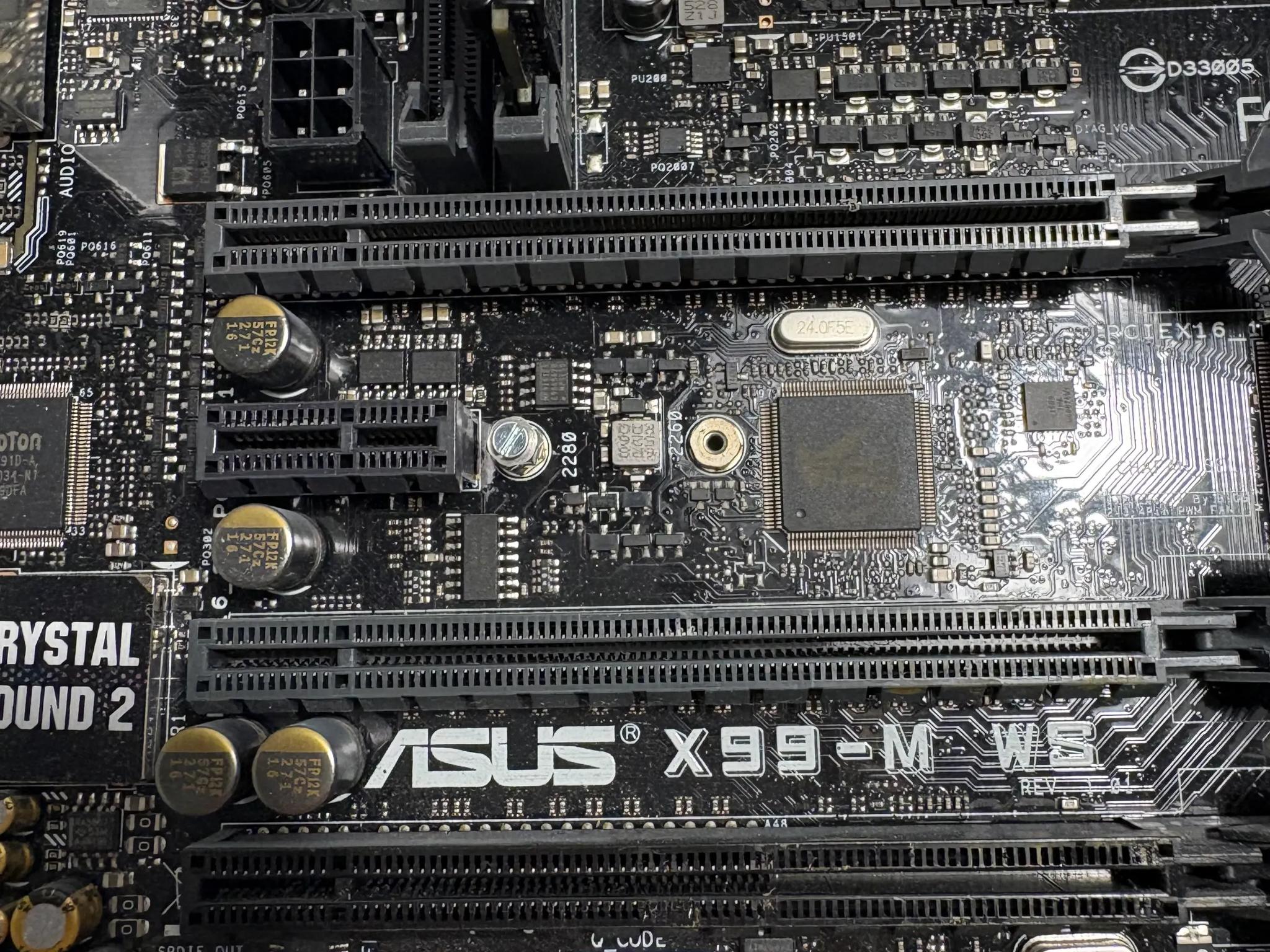 CPU + Motherboard Combo: i7 5820K, ASUS X99-M WS, 16GB DDR4