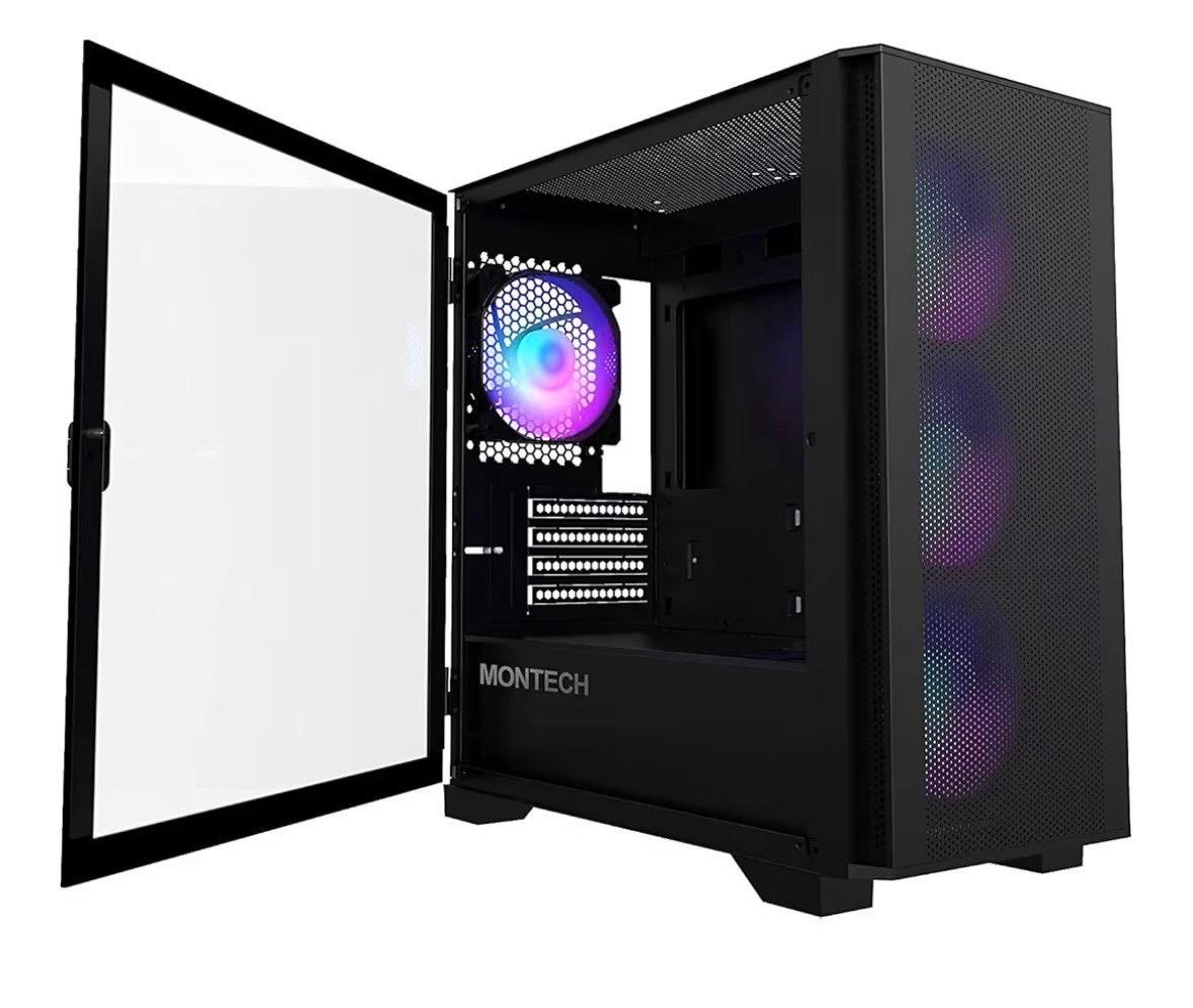 Custom Gaming PC Set: Ryzen 5 / 256GB+1TB+1TB / 16GB RAM