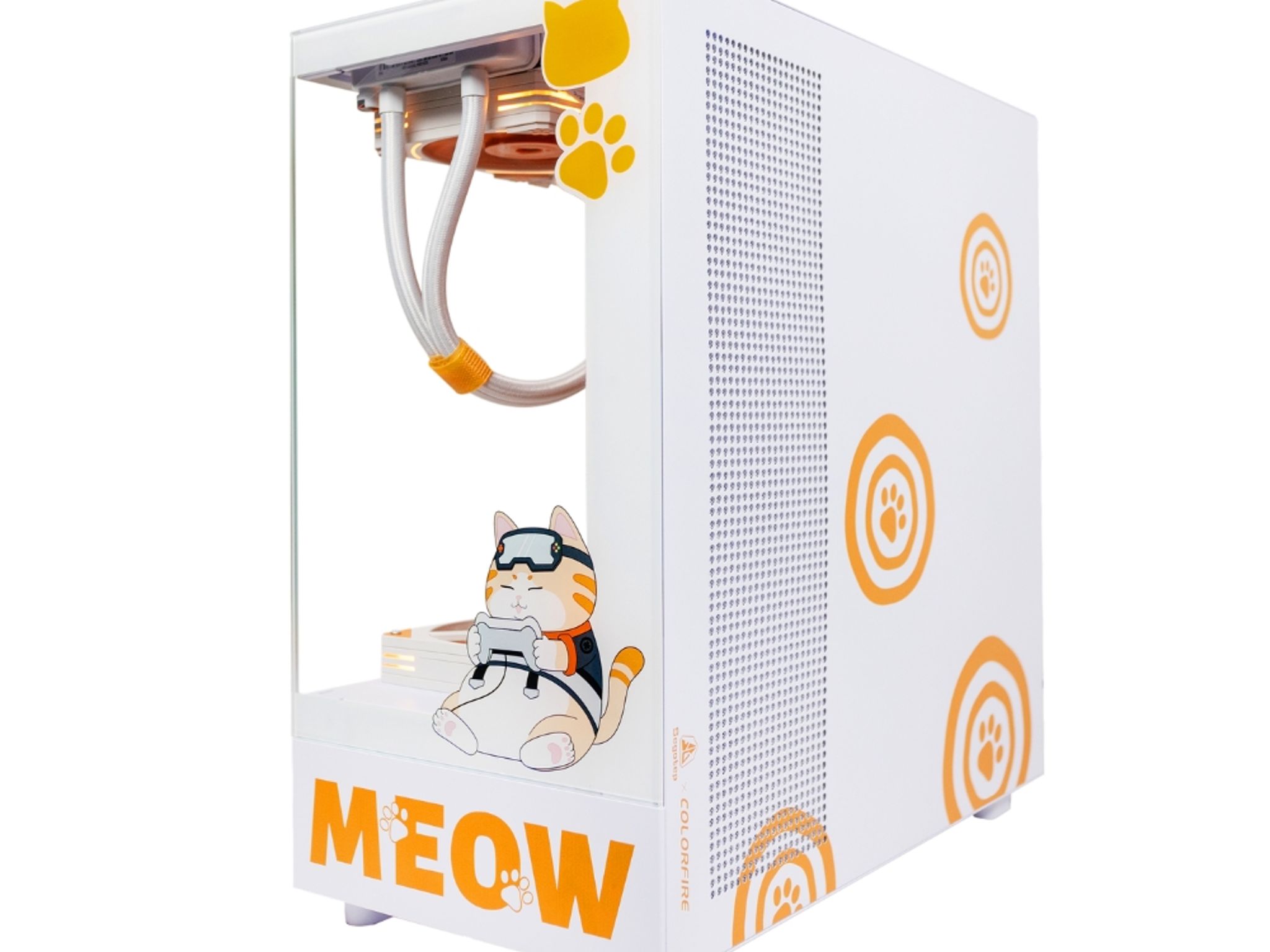 😻GAMEOW PRO😻Gaming PC 🍊 RTX 4070 12GB 🧡 i7-13700KF 🍊 32GB DDR5 🧡 1T M.2 🍊 Windows 11 Home