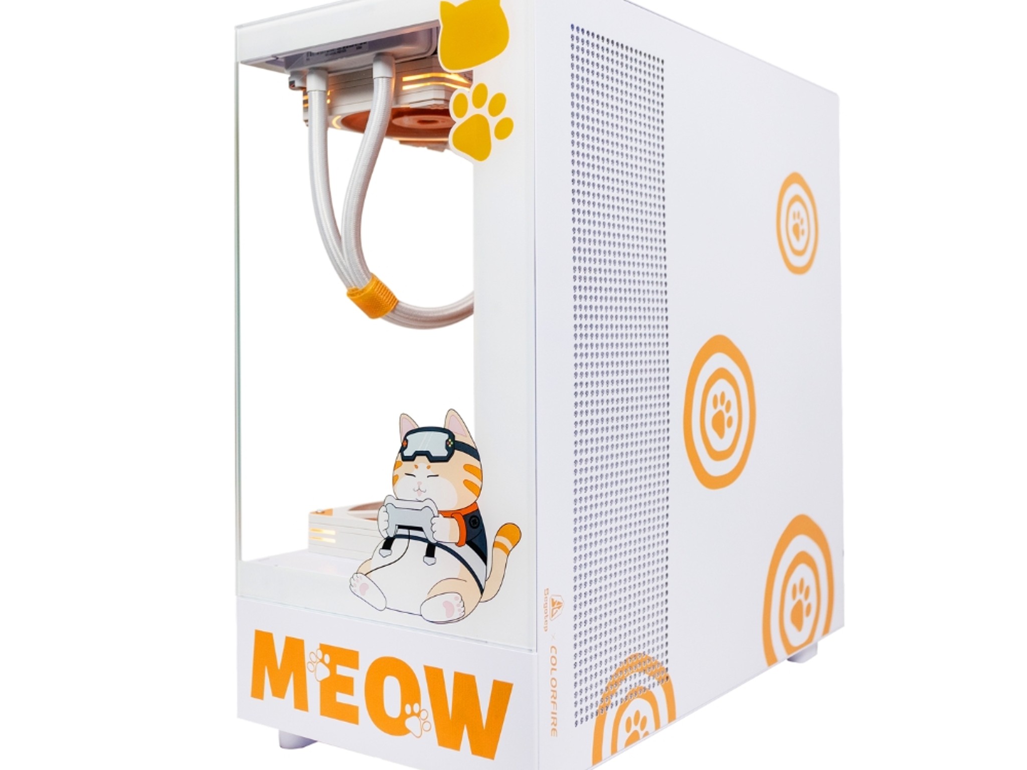 😻GAMEOW PRO😻Gaming PC 🍊 RTX 4070 12GB 🧡 i7-13700KF 🍊 32GB DDR5 🧡 1T M.2 🍊 Windows 11 Home