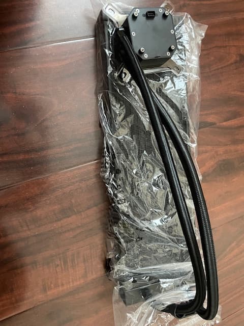 Corsair iCUE H150i Elite LCD AIO - LCD screen w/AF120 RGB Elite Fans - 360mm