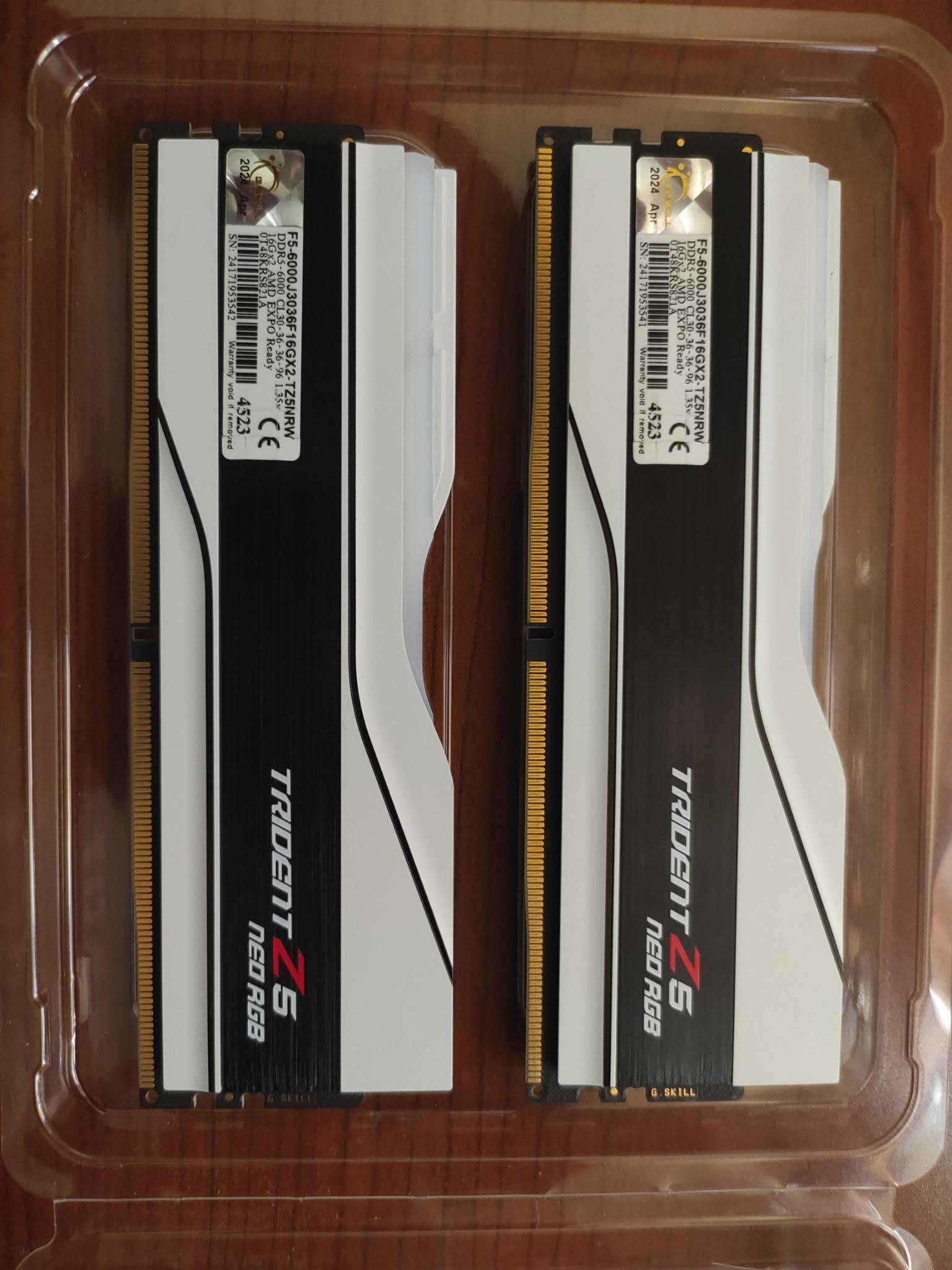 G.Skill Trident Z5 Neo 32GB DDR5-6000 (2x16GB)