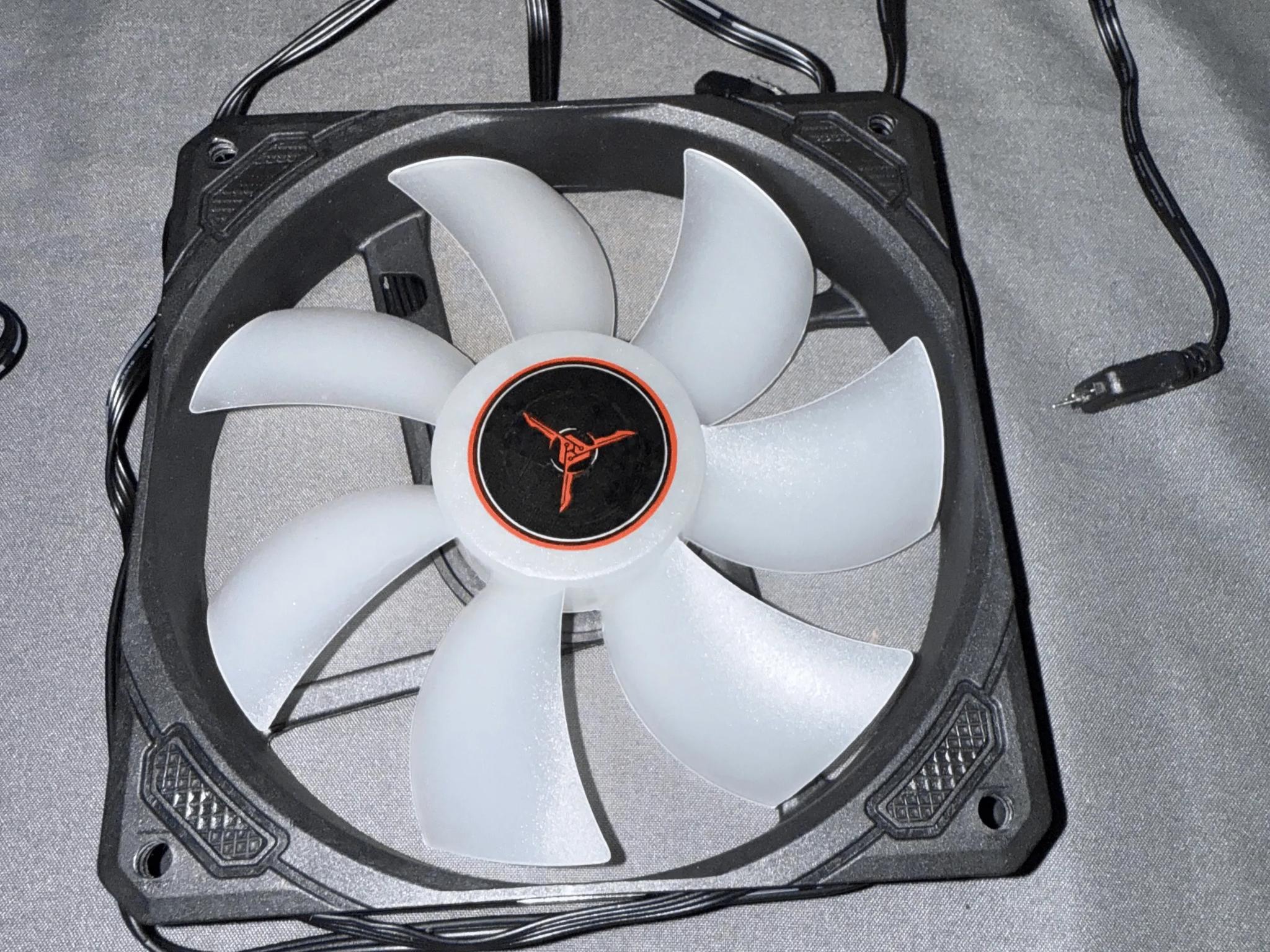 6x Skytech Gaming 120 mm RGB Case Fans | Daisy Chainable