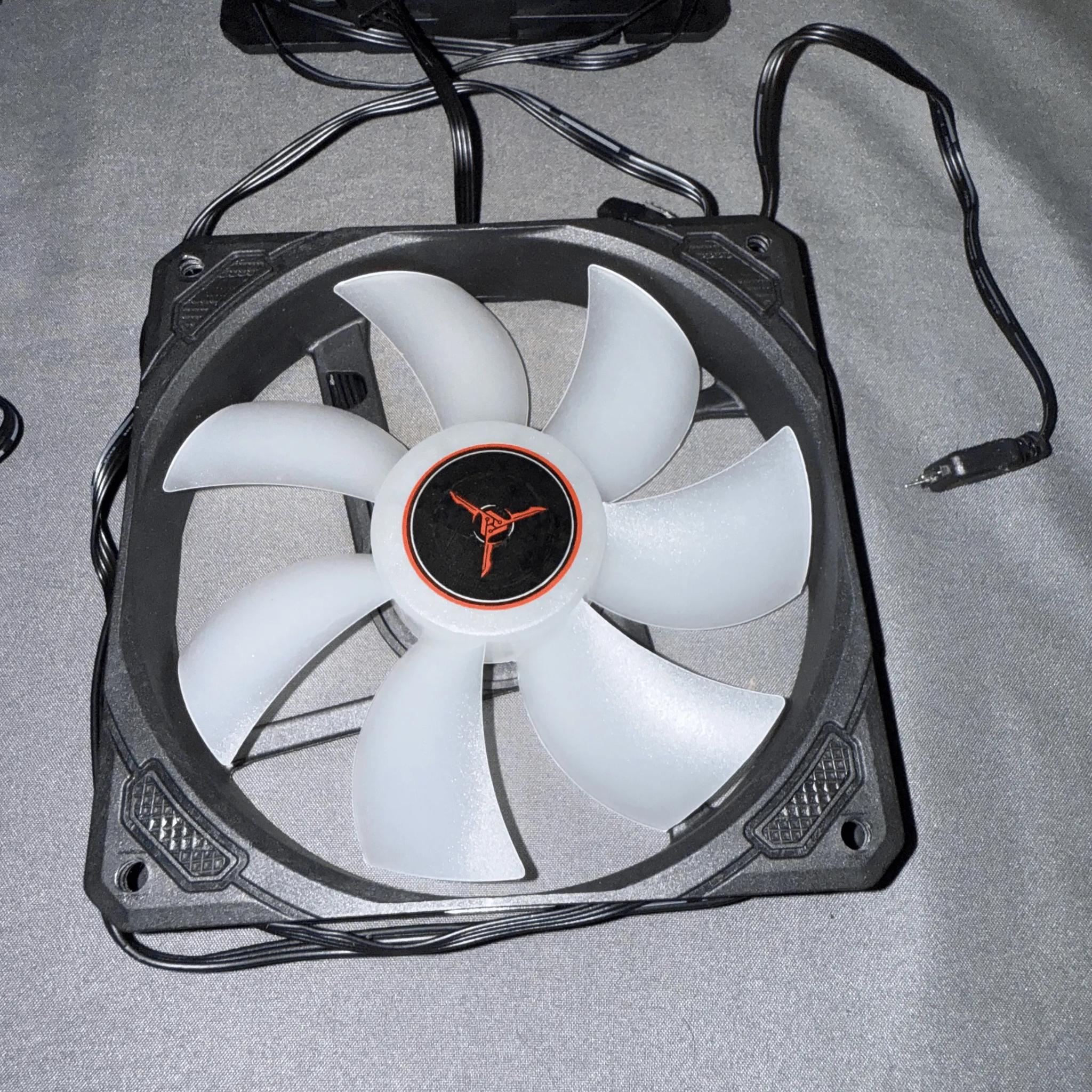 6x Skytech Gaming 120 mm RGB Case Fans | Daisy Chainable