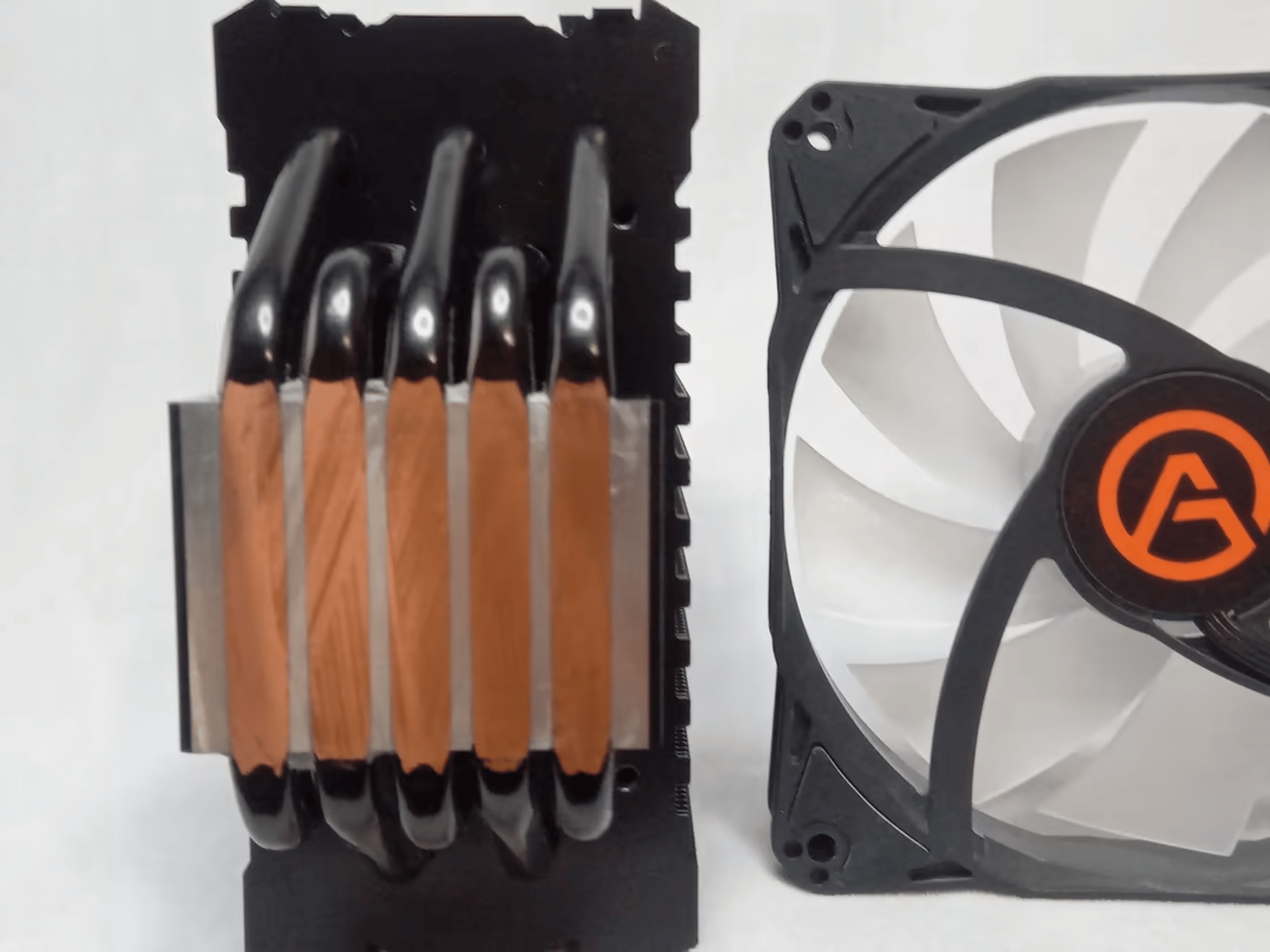 ARESGAME RIVER 5 CPU Air Cooler for Intel/AMD with 120mm SYNC ARGB PWM Fan