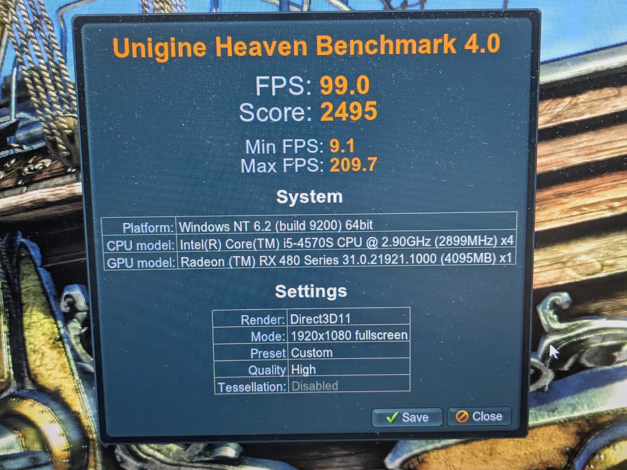 100 FPS Fortnite | 180 Day Warranty | i5-4570S, 16GB RAM, 480GB SSD, RX 480 8GB, RGB, Wifi, Win10