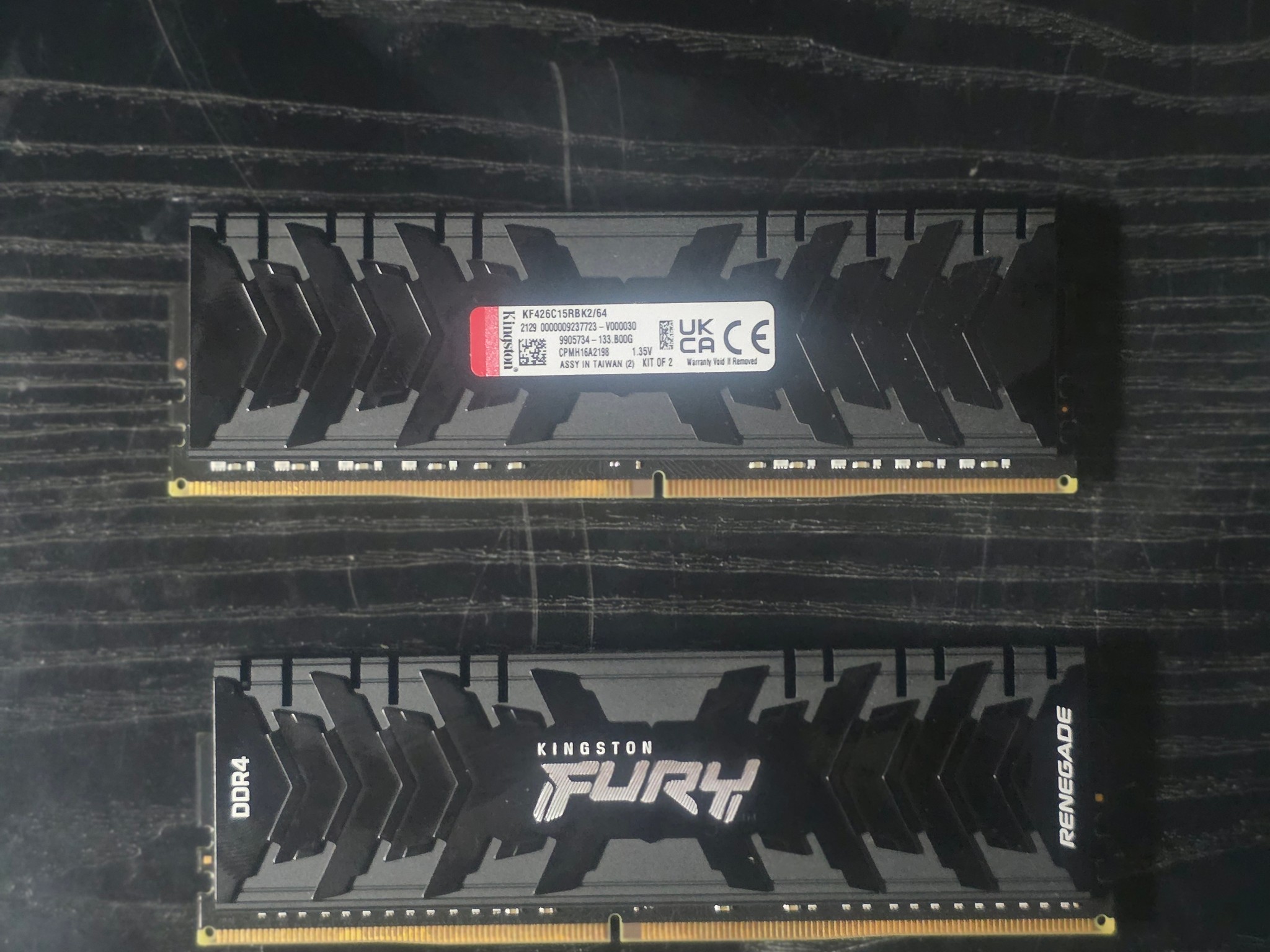 64gb kingston ddr4 2666mhz