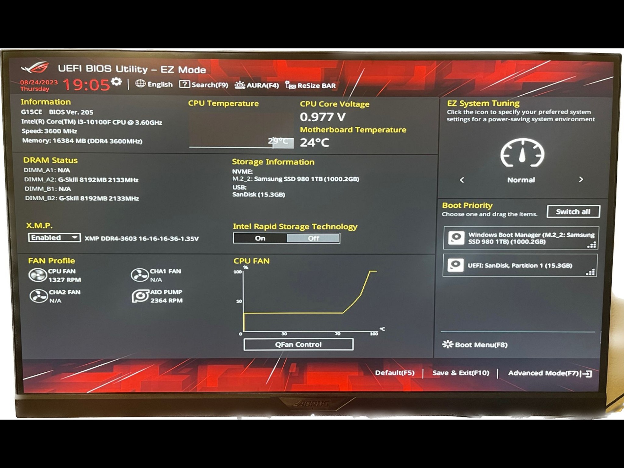 Nebula Navigator | i3-10100F, 16GB, RX 6600 , 1TB