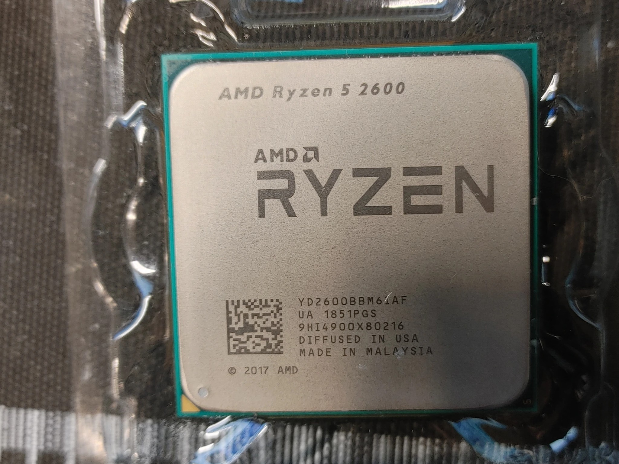 Used AMD Ryzen 5 2600 Works Perfect