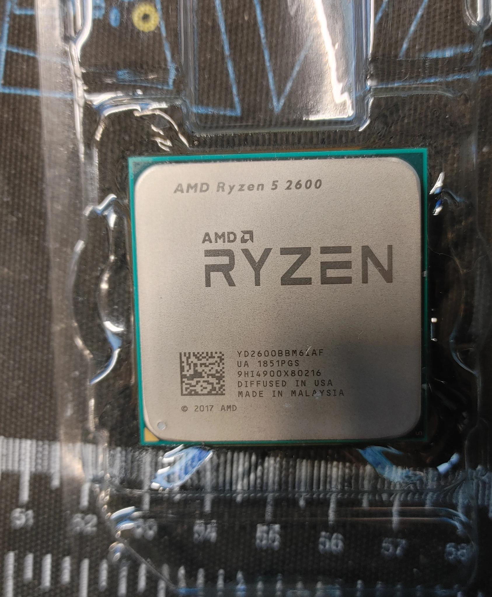 Used AMD Ryzen 5 2600 Works Perfect