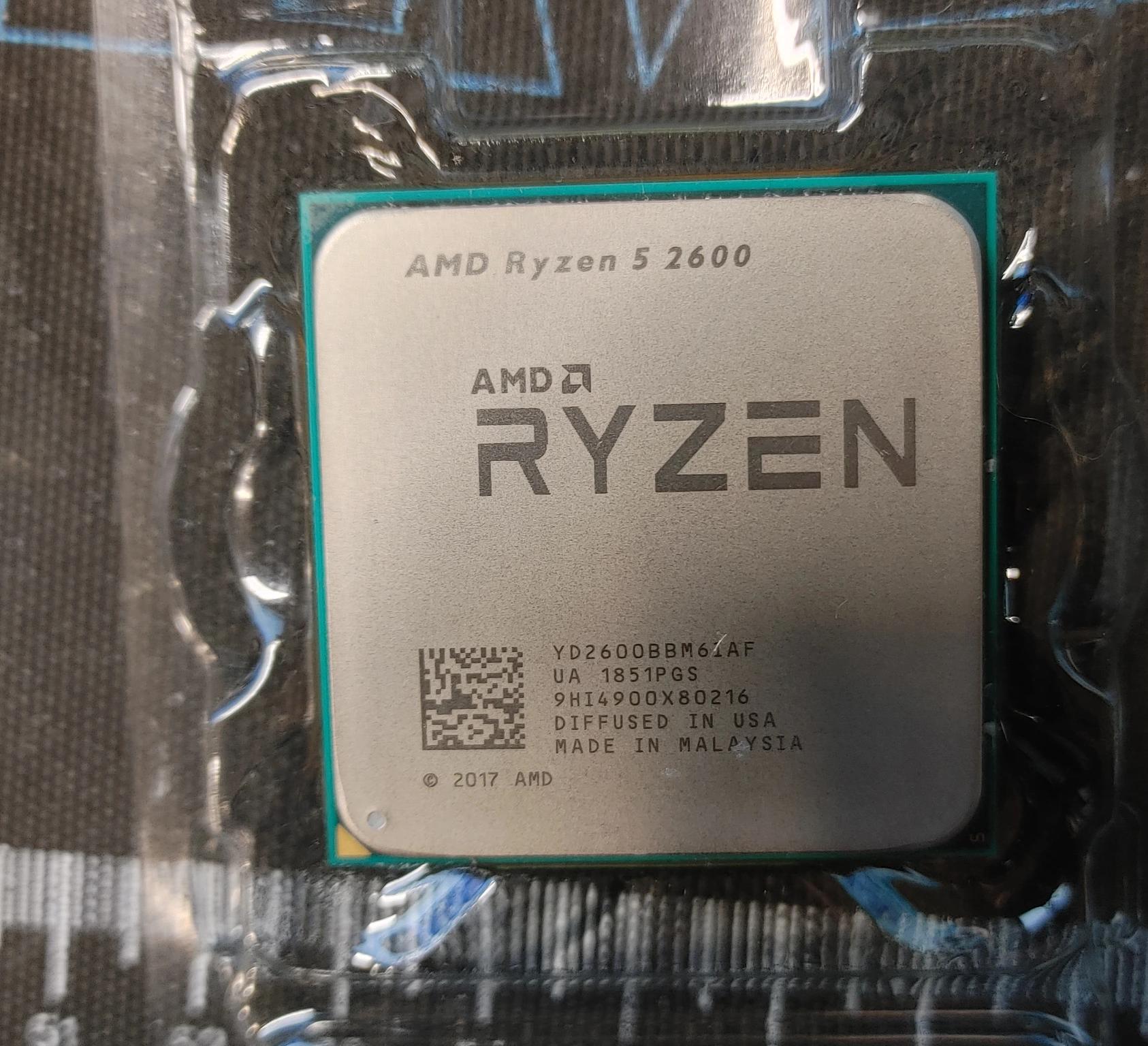 Used AMD Ryzen 5 2600 Works Perfect