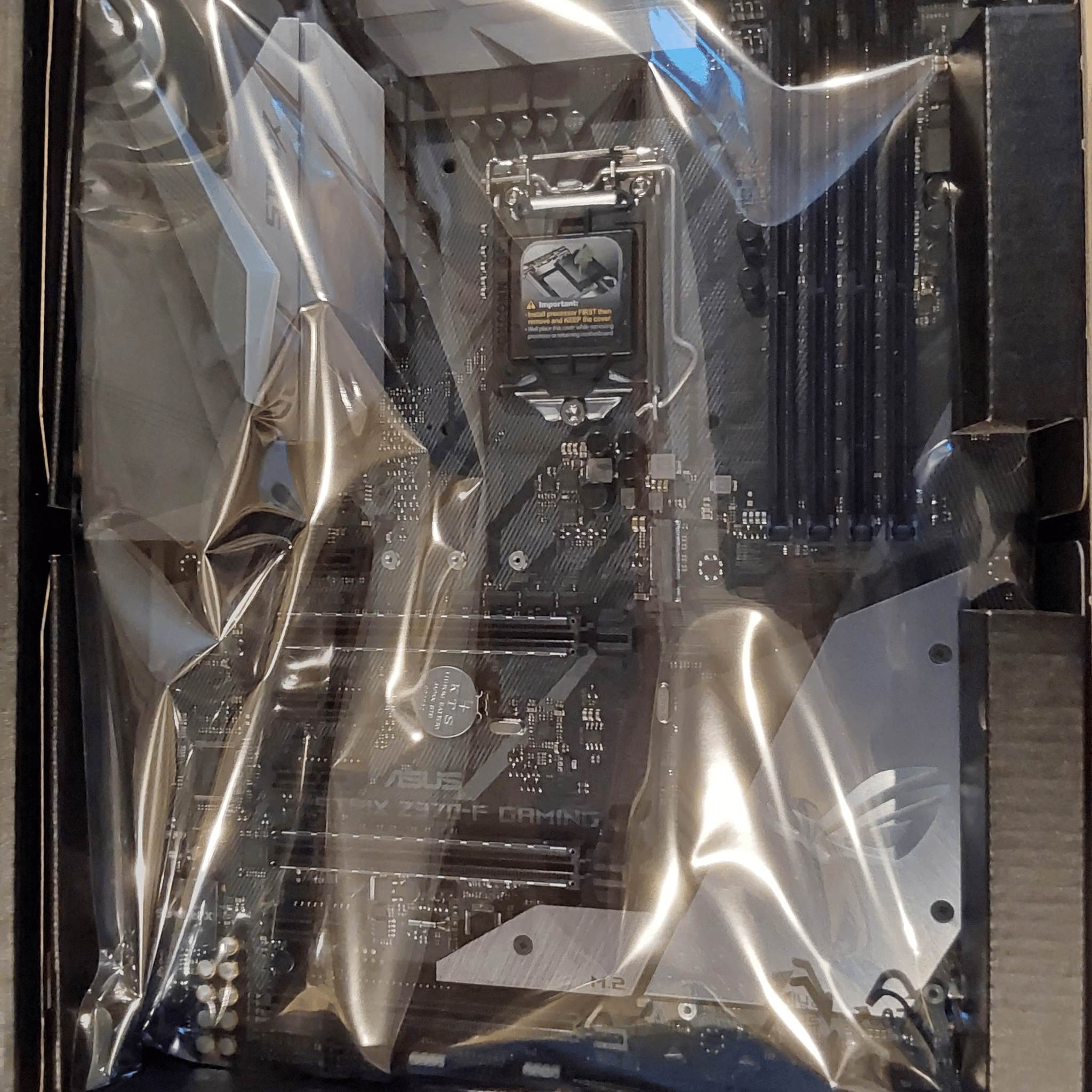 NEW Asus ROG STRIX Z370-F GAMING ATX LGA1151 Motherboard (Intel 8th & 9th Gen CPUs)