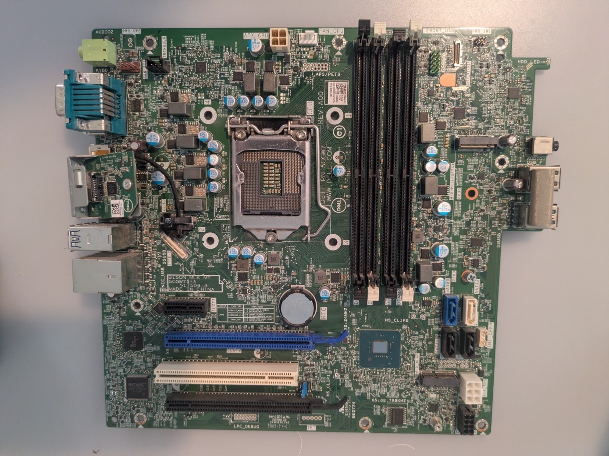 Dell OptiPlex 7070 MT Intel LGA 1151 DDR4 Desktop Motherboard + COOLER