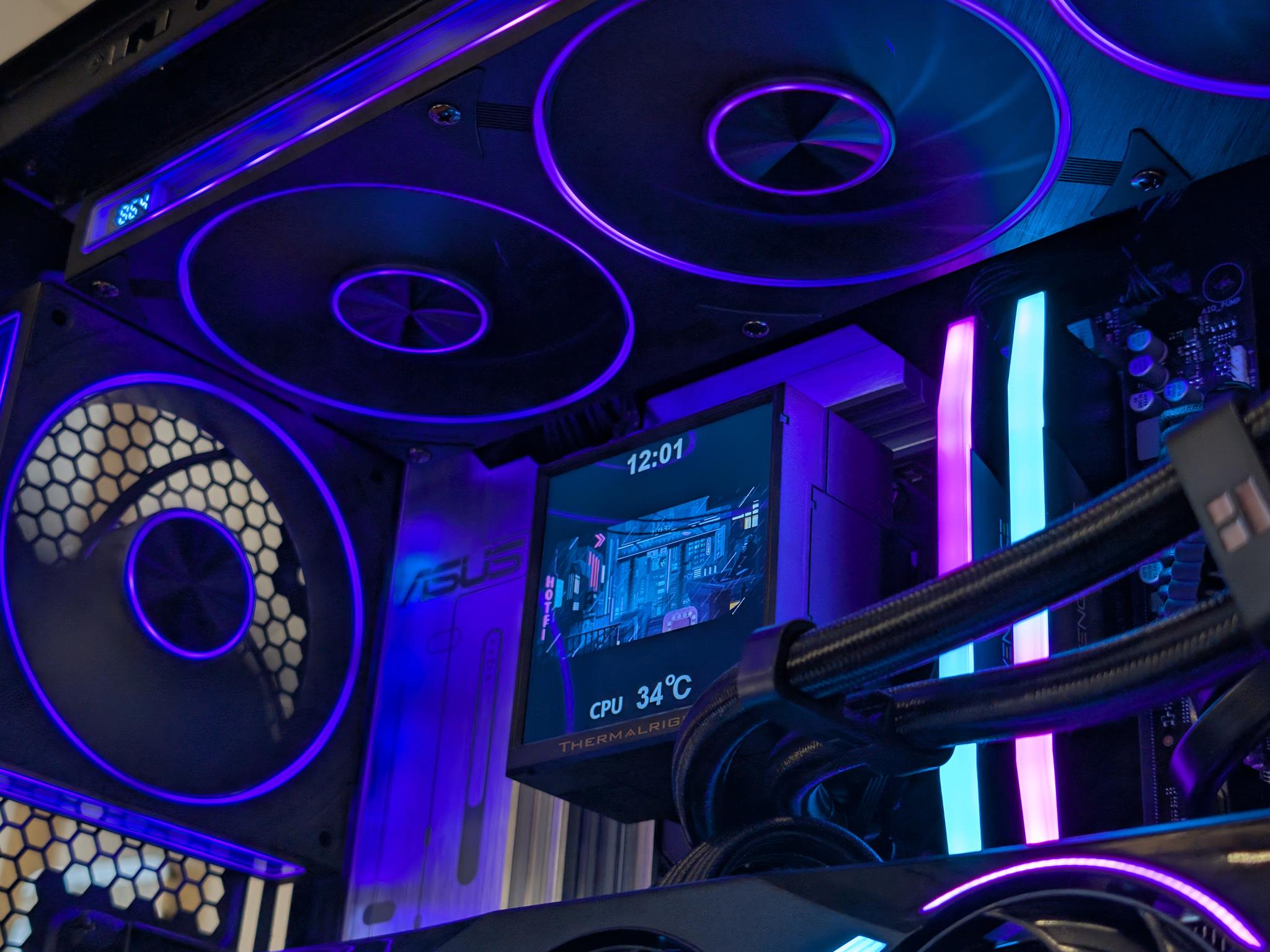 🔵🟣 Vapor 🟣🔵 Ryzen 7 9700x | RTX 5070 Epic-X ARGB OC | 32GB DDR5 | 1TB SSD