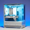 All White Gaming PC | RTX 3060 Ti White | Ryzen 5 | 16GB DDR4 | 512GB m.2 drive | 750W PSU