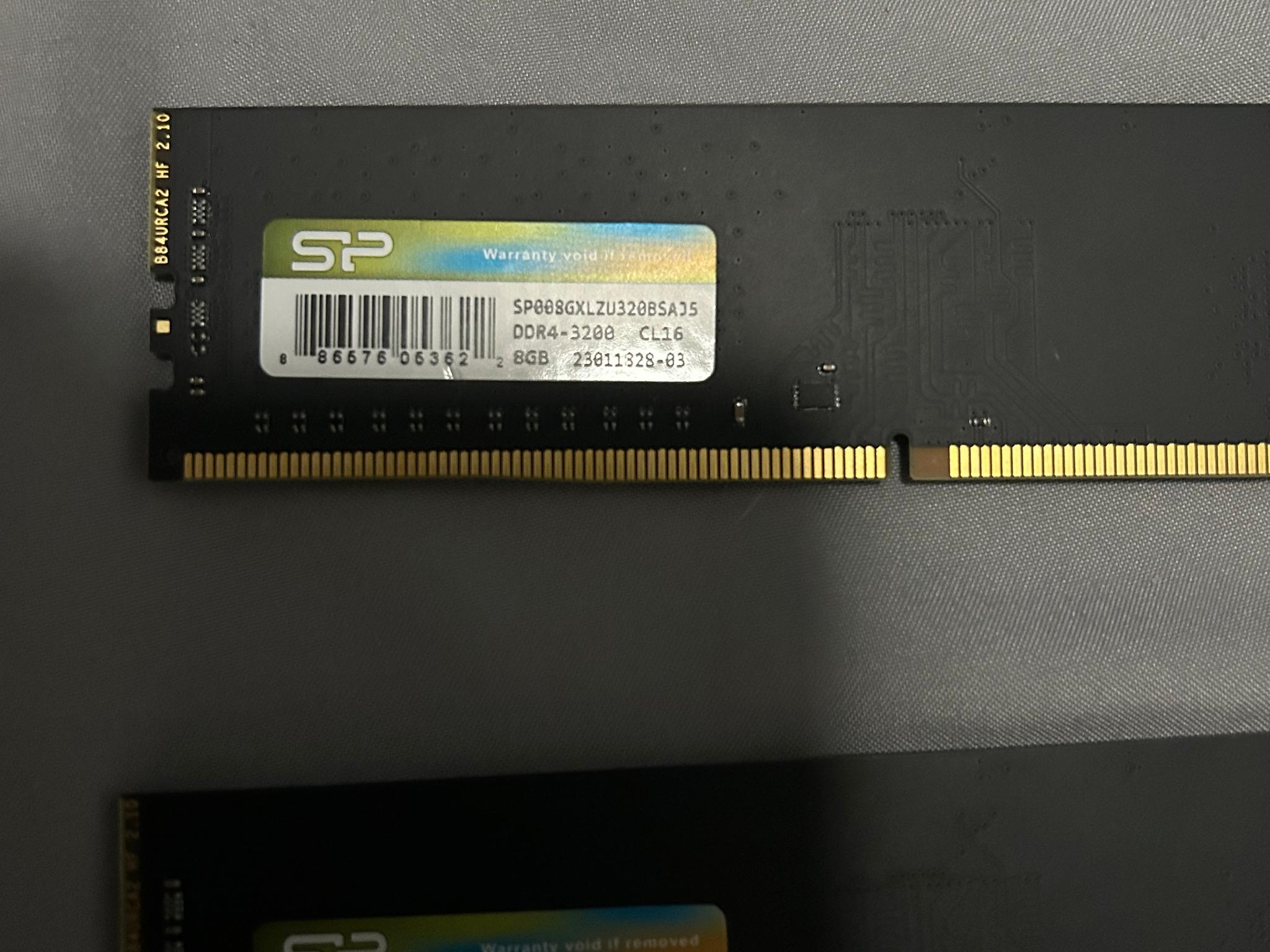 Silicon power ddr4 16gb (8gbx2) 3200 MHz CL16