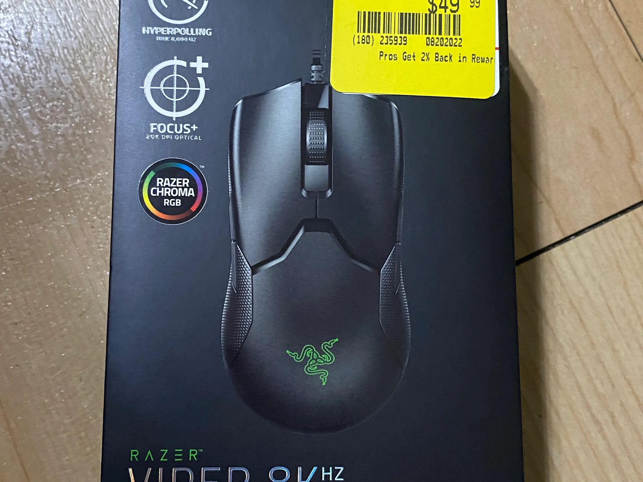 Razer Viper 8kHz Gaming Mouse