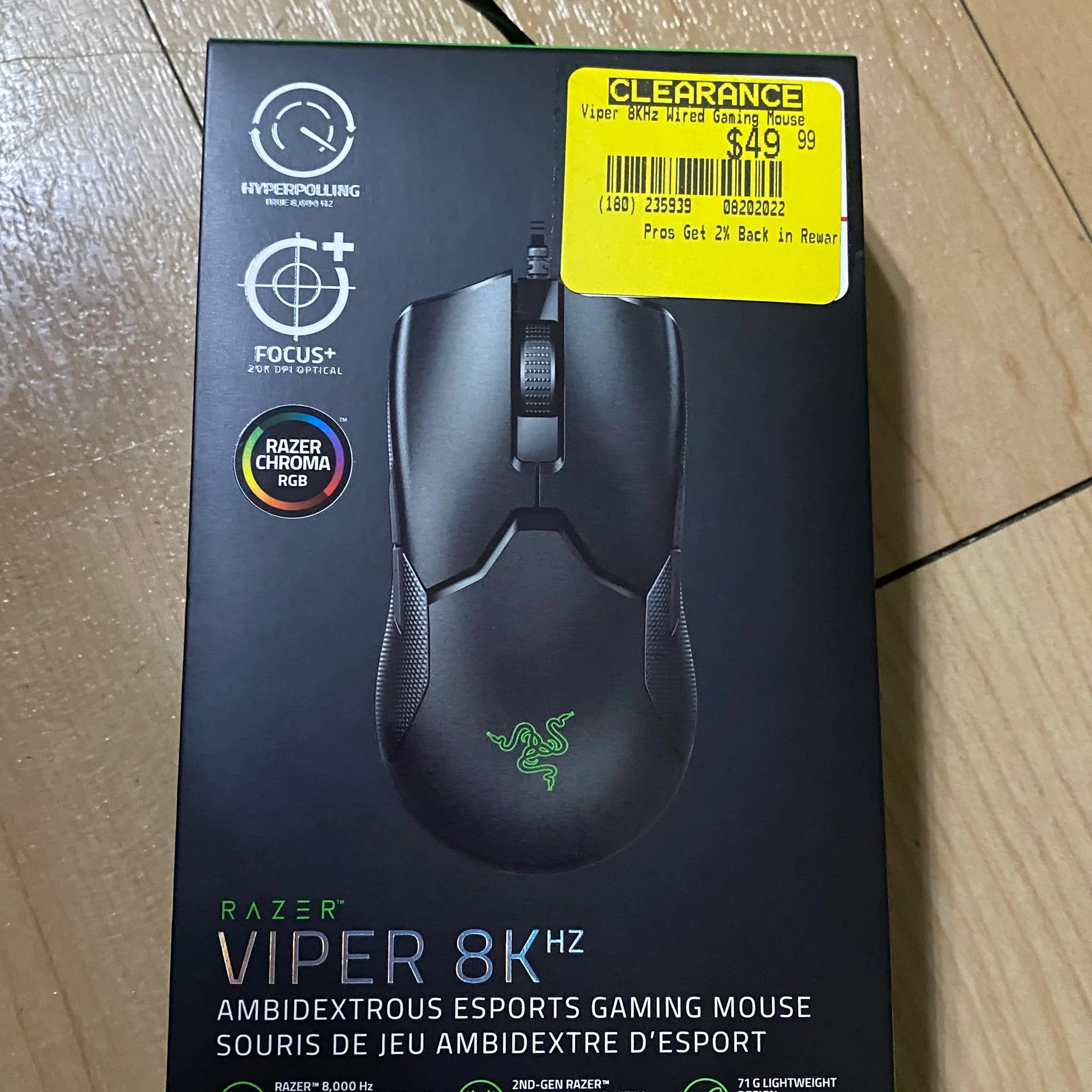 Razer Viper 8kHz Gaming Mouse