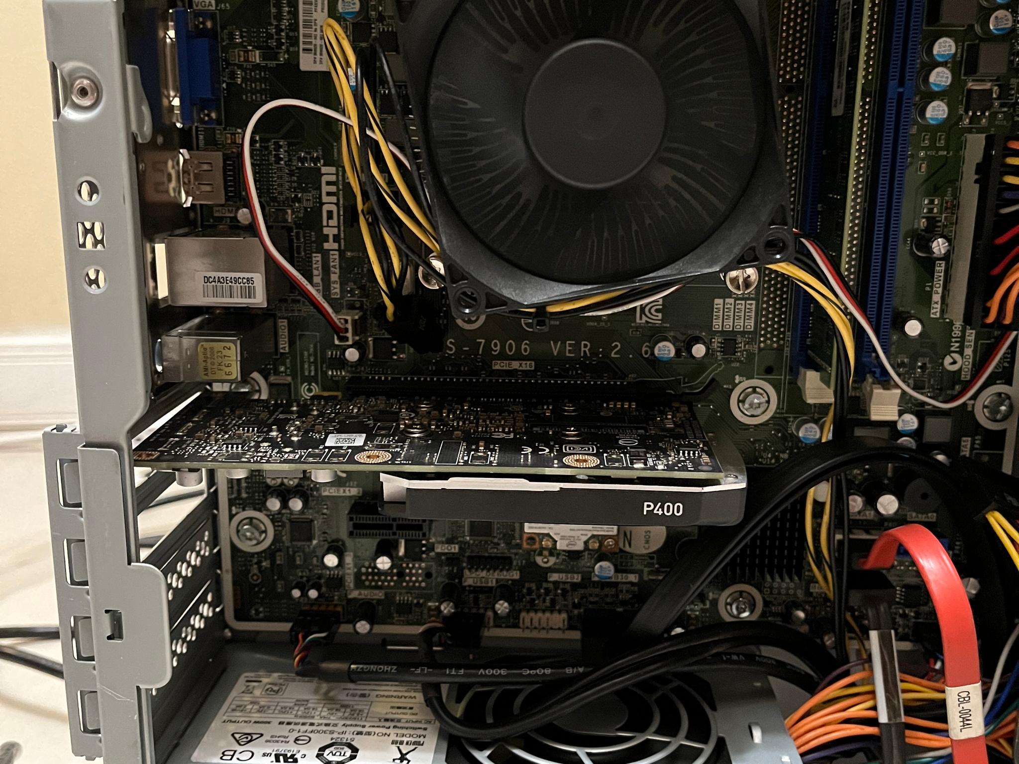 Budget Starter PC - AMD 4 Core A10-8850, NVIDIA Quadro P400 2GB, 8GB RAM, 370 GB Storage w/ WiFi
