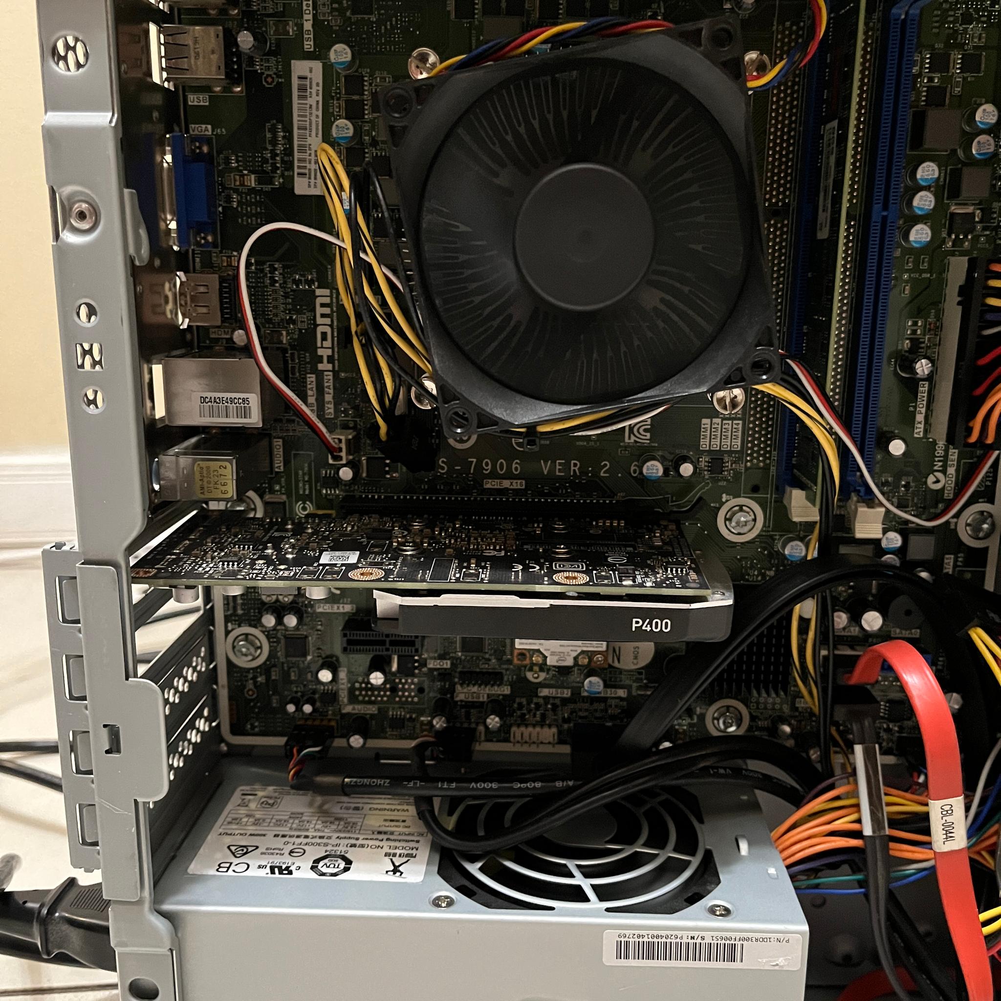 Budget Starter PC - AMD 4 Core A10-8850, NVIDIA Quadro P400 2GB, 8GB RAM, 370 GB Storage w/ WiFi