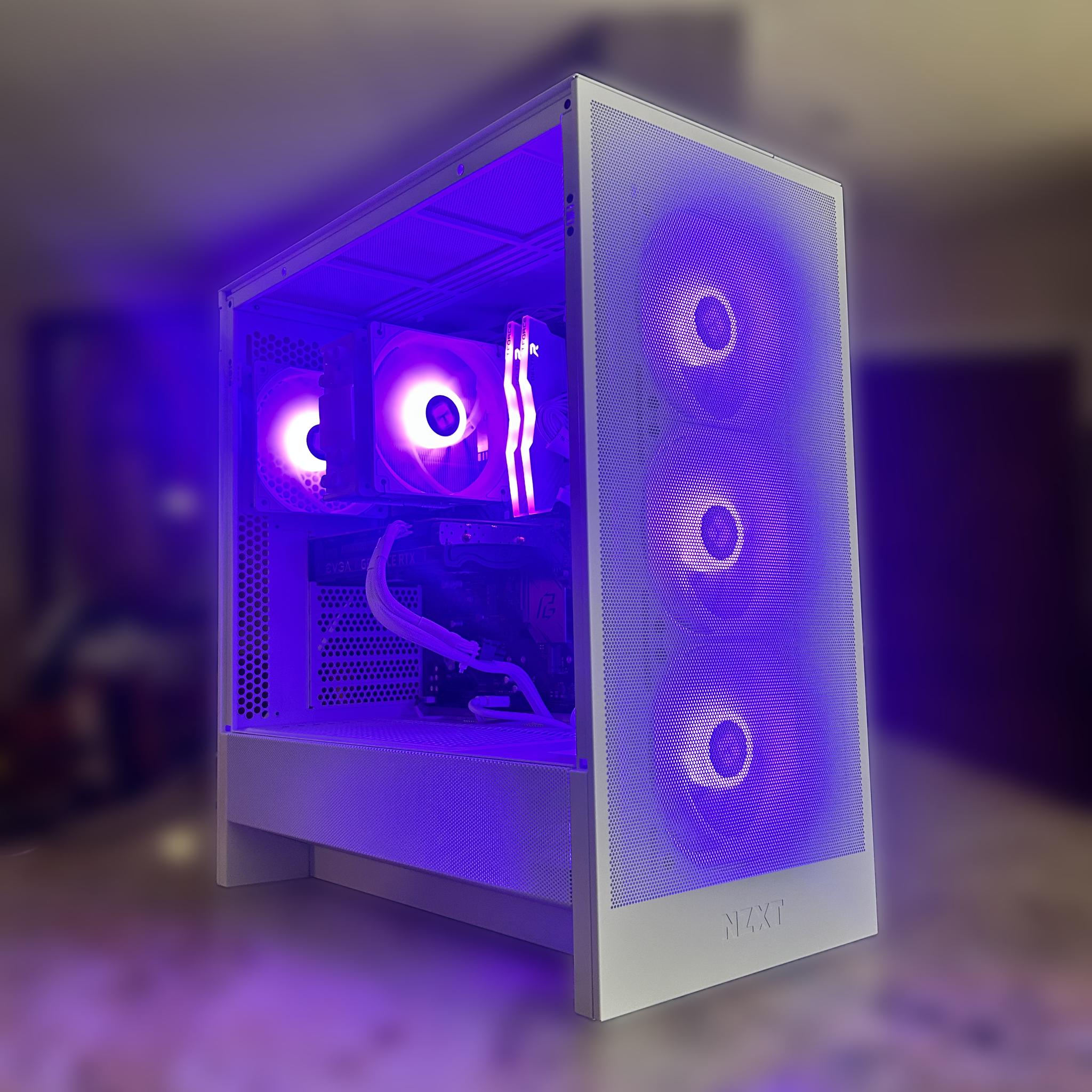 White Budget Gaming PC | RTX 3050 8GB | RYZEN 5 3600 | 16GB Ram | 1TB SSD | Win 11